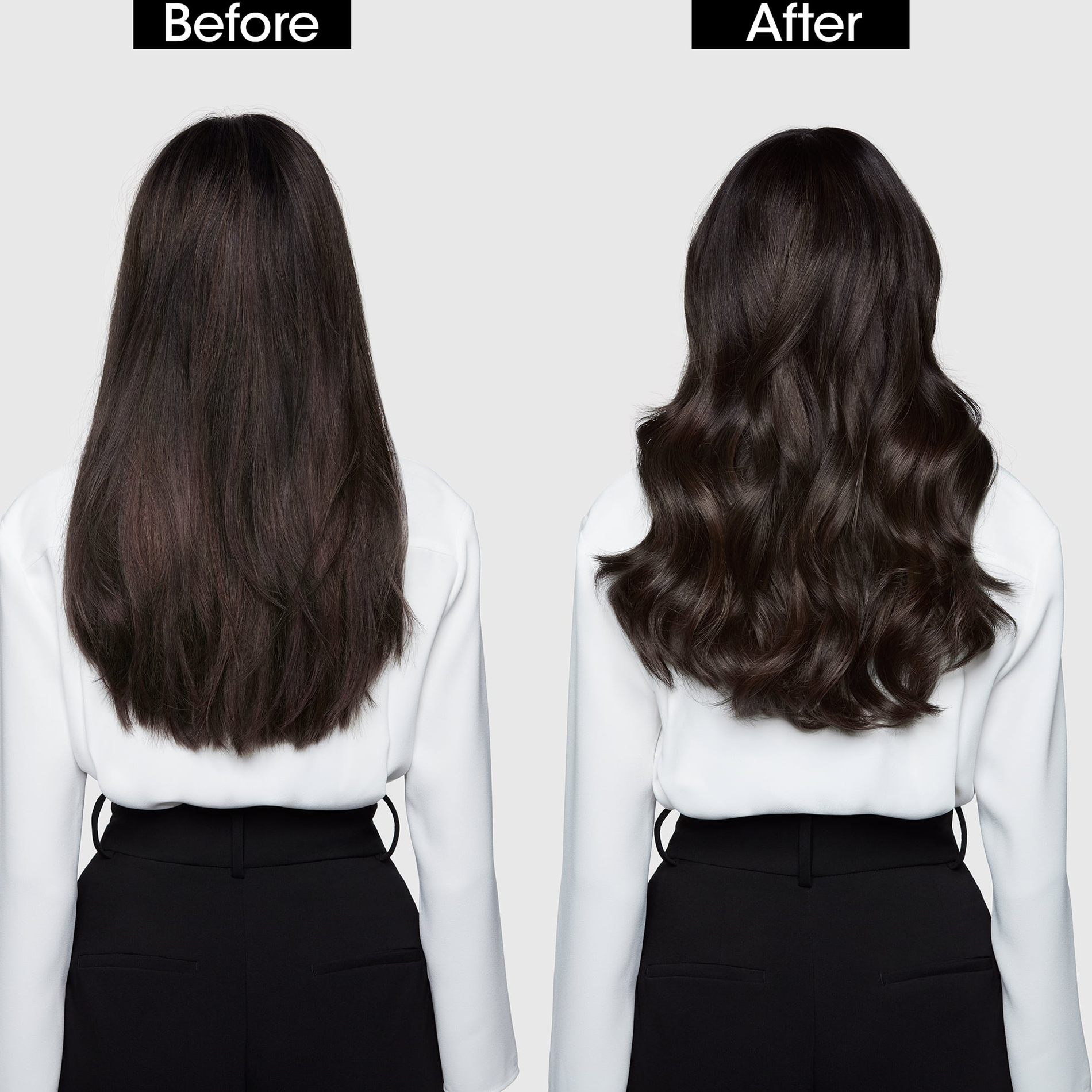 L’Oréal Professionnel Serie Expert Chroma Crème Green Dyes Shampoo Before After