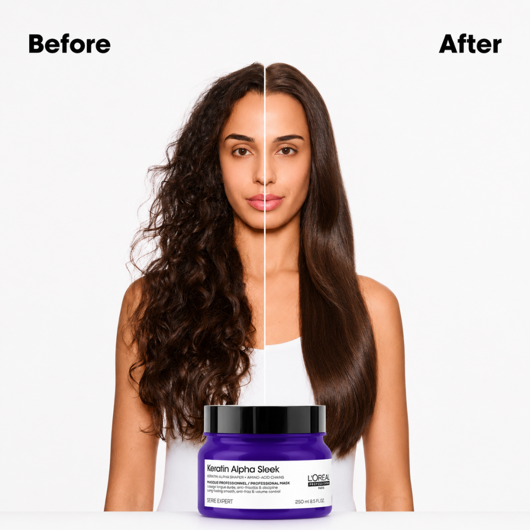 LOrealProfessionnelKeratinAlphaSleekMaske