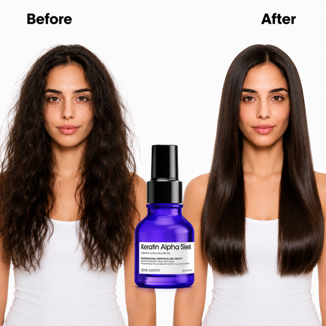 L'Oréal Professionnel Keratin Alpha Sleek Mirror Sleek Serum - 50 ml 