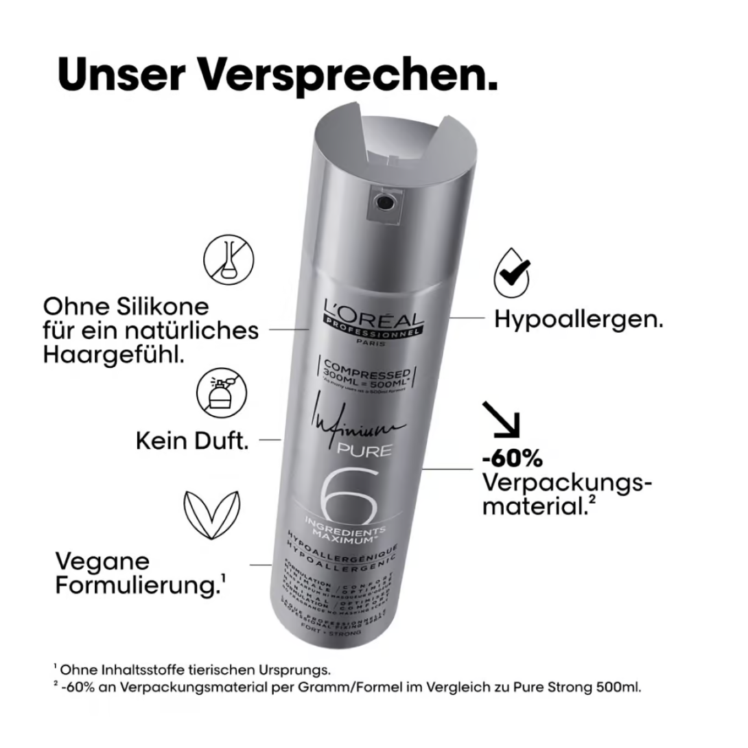L'Oréal Professionnel Infinium Pure 6 Extra Strong Hairspray