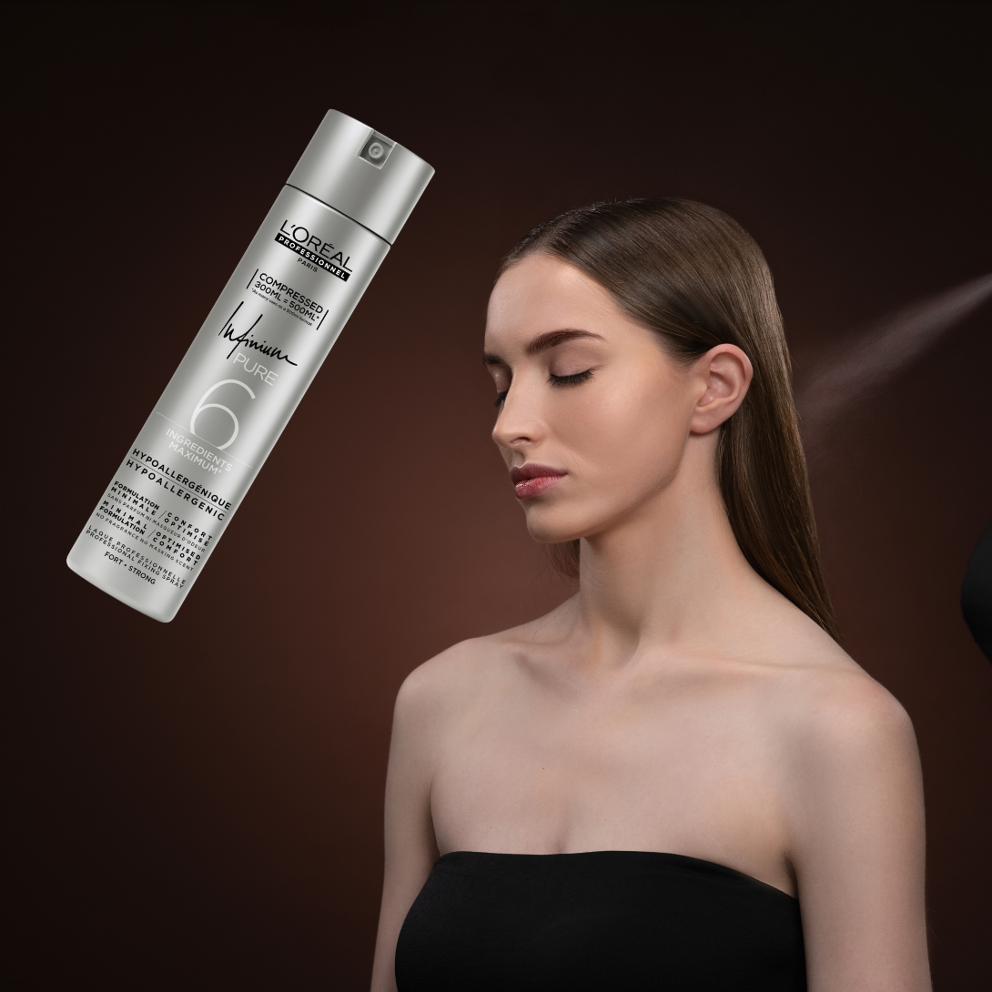 L'Oréal Professionnel Infinium Pure 6 Strong Haarspray 500 ml