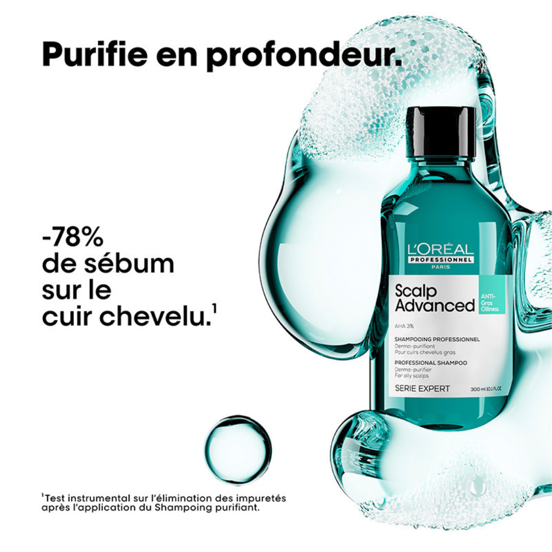 L'Oréal Professionnel Scalp Advanced Anti-gras Shampoo