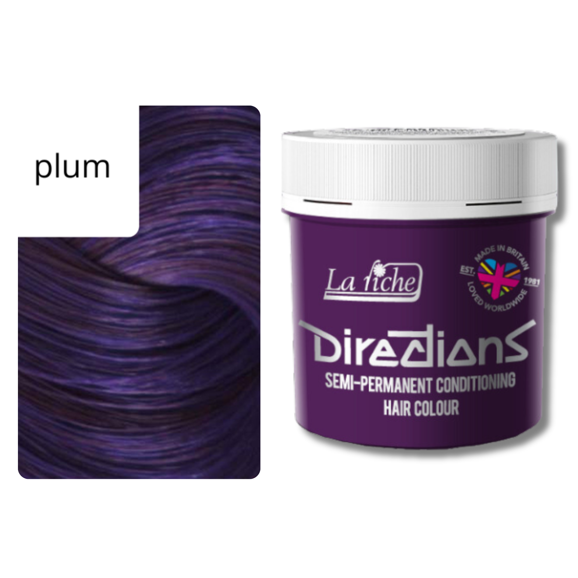 CT-10880.16_La Riche Directions Semi-Permanente Pflegende Haarfarbe - plum