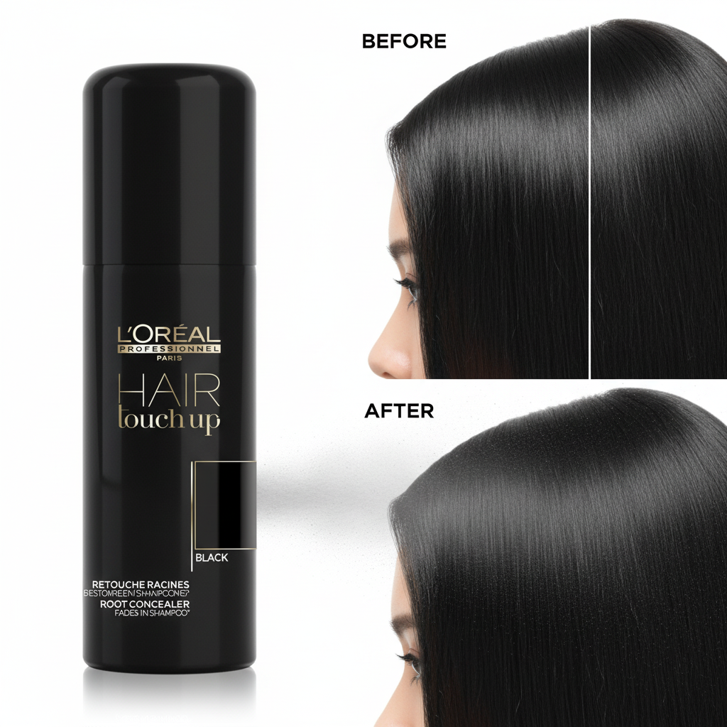 CT-10093_Loreal Hair Touch Up Root Concealer - 75 ml Black