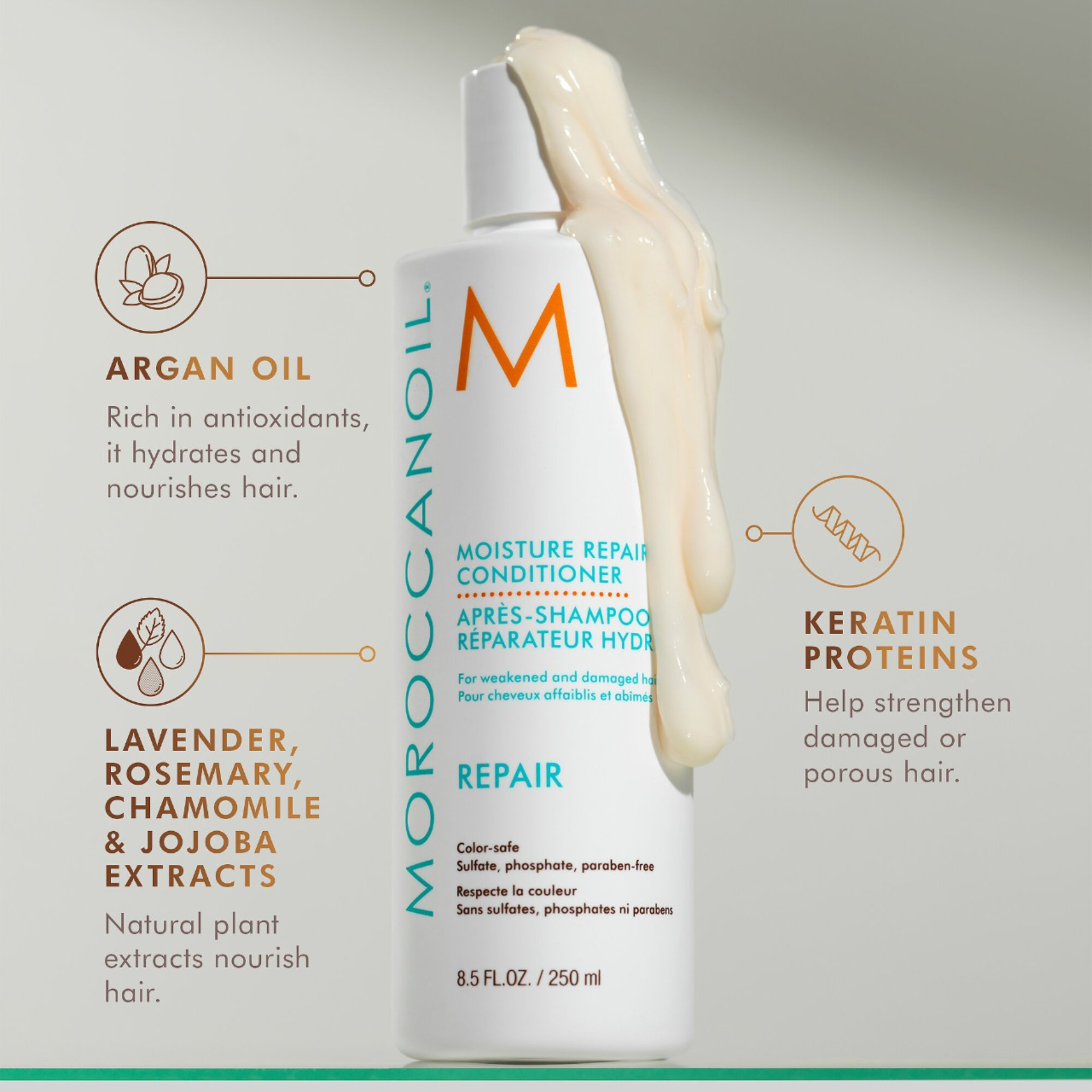 MOROCCANOIL Feuchtigkeits Reparatur Spülung 250 ml