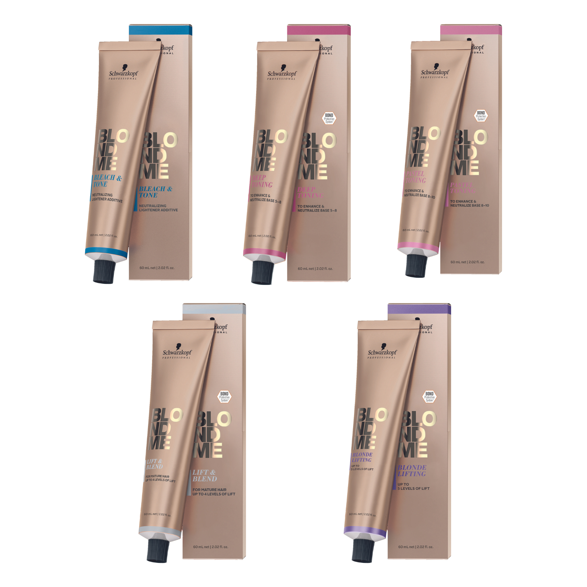 Schwarzkopf BLONDME Bond Aufrechterhaltende Haarfarbe für Blondinen