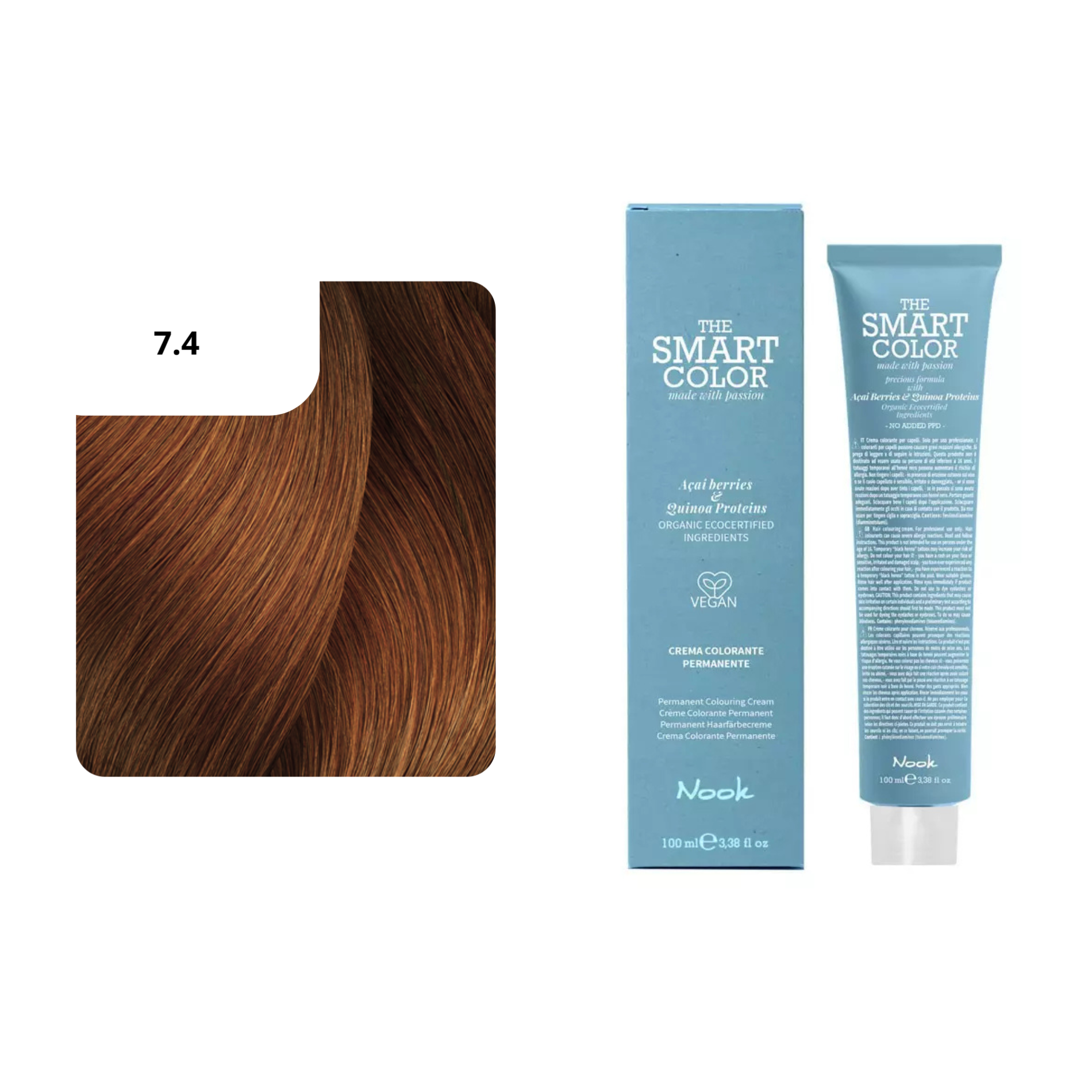 CT-17924.22_Nook Smart Color Express - Nur 10 Minuten - 7.4 Blondes Kupfer