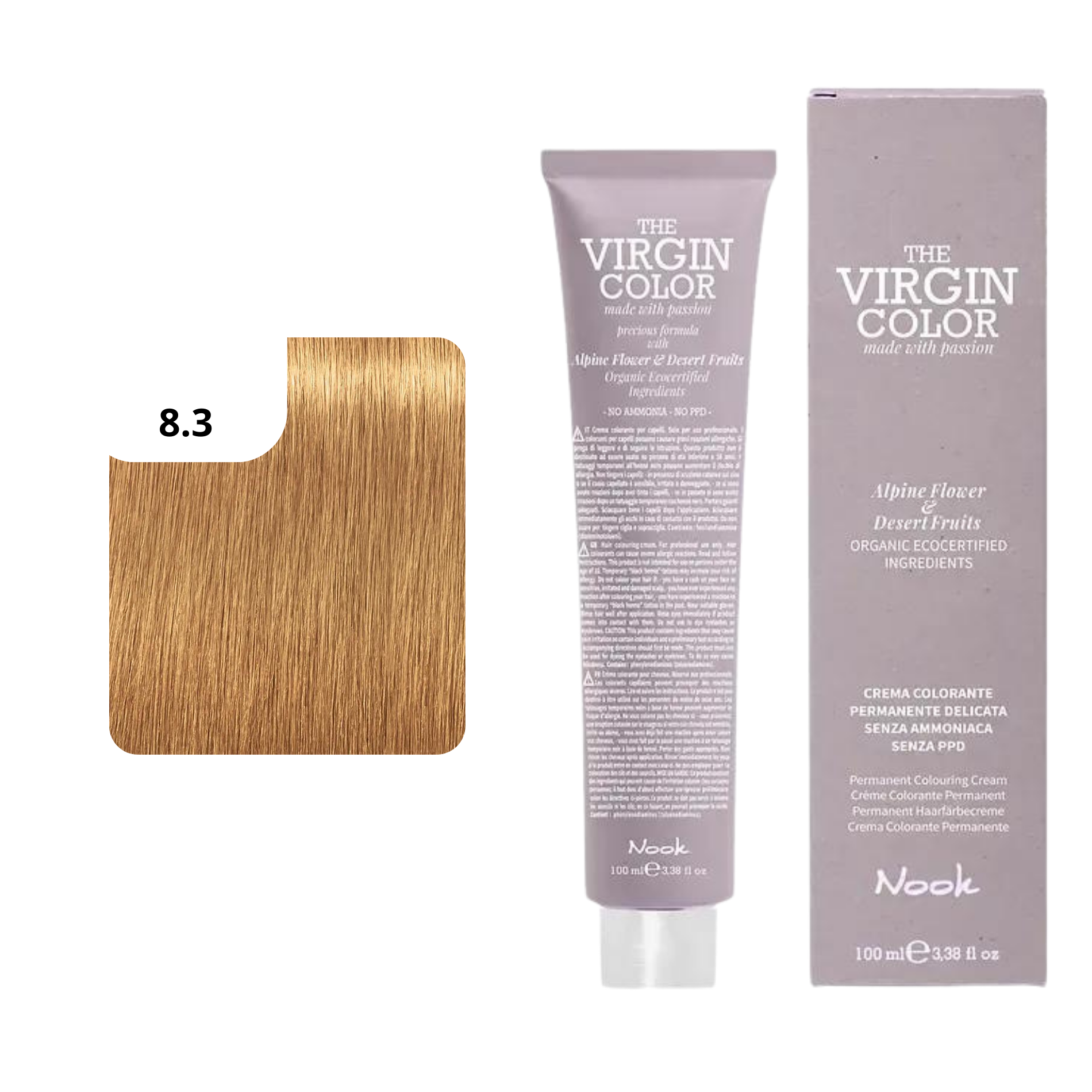 CT-17463.5_Nook Virgin Color Haarfarbe 8.3 hellblond golden 100 ml