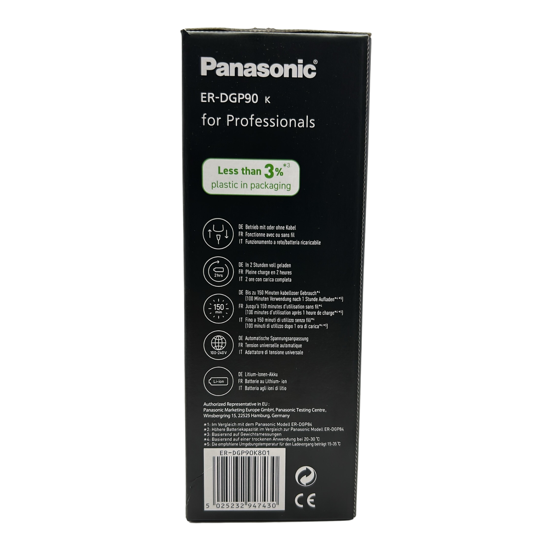 CT-17138_Panasonic Haarschneidemaschine ER-DGP90