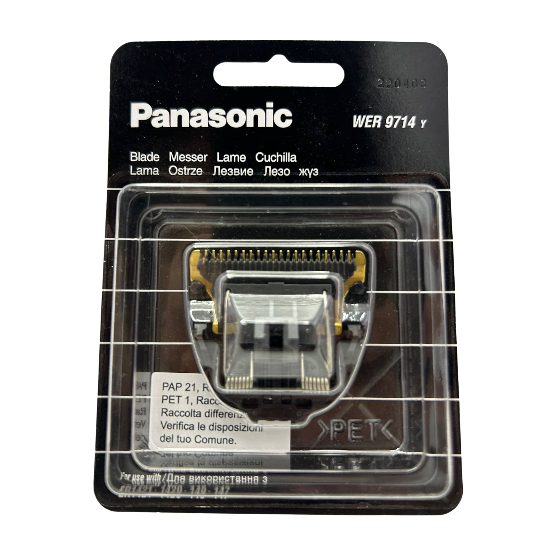 CT-11385_Panasonic Scherkopf WER 9714 Y Für ER 1421 ER 1420 ER 149 ER 147
