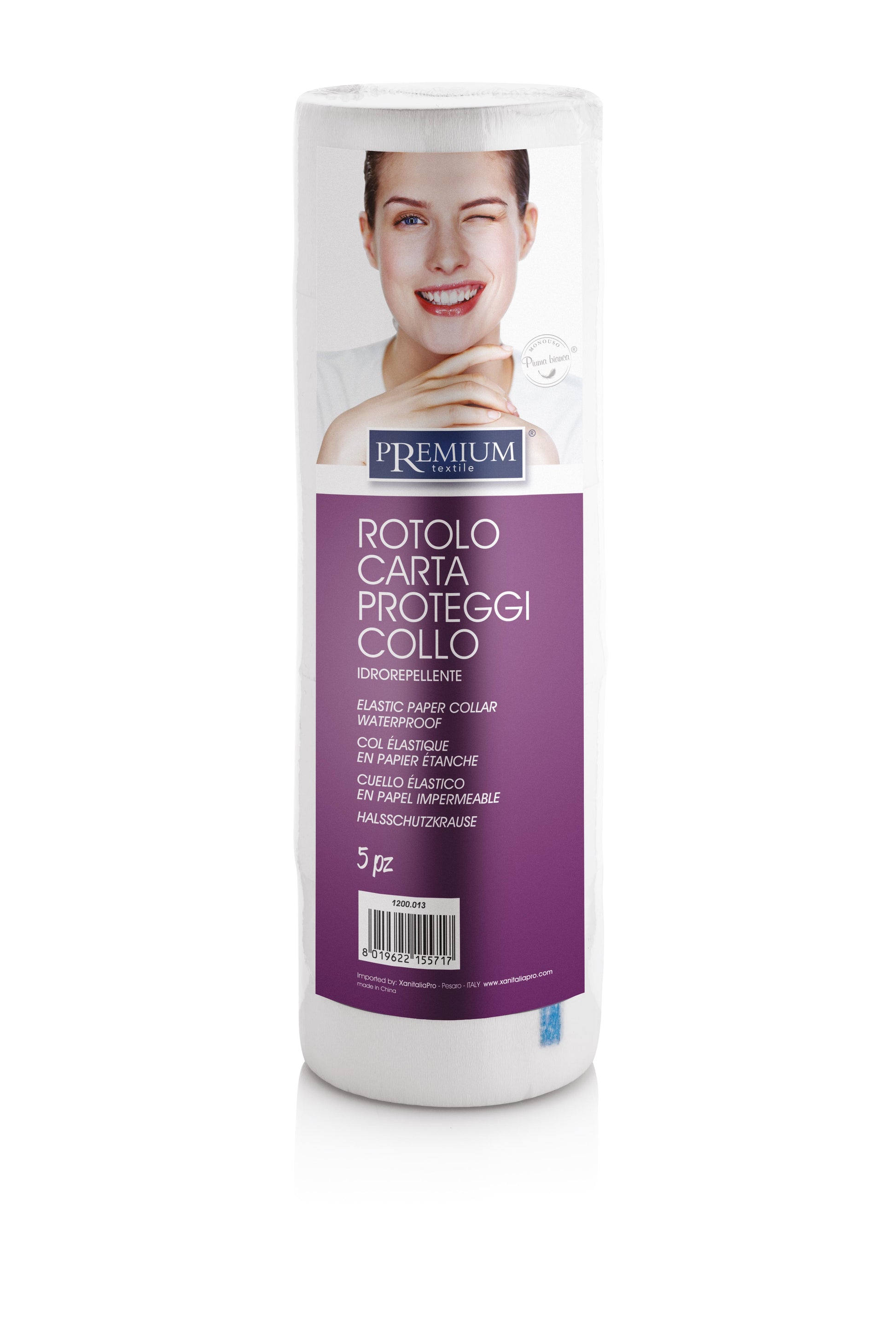CT-14876_XanitaliaPro Premium Rotolo Carta Proteggi Collo 5 Stück