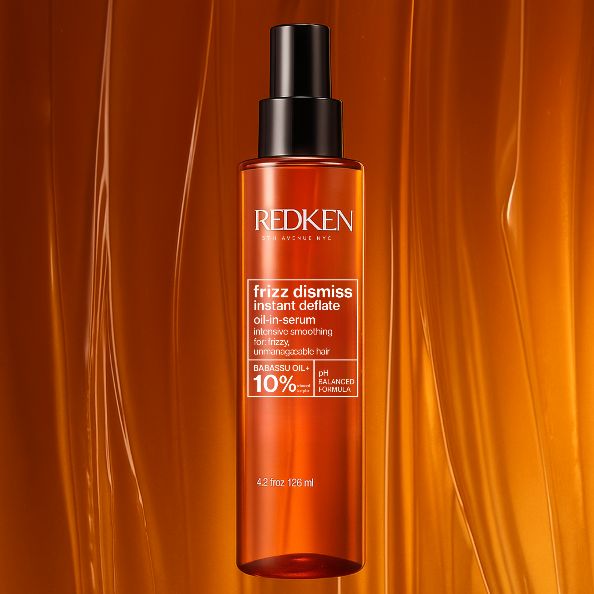 Redken Frizz Dismiss Instant Diflate Oil In Serum - 125 ml