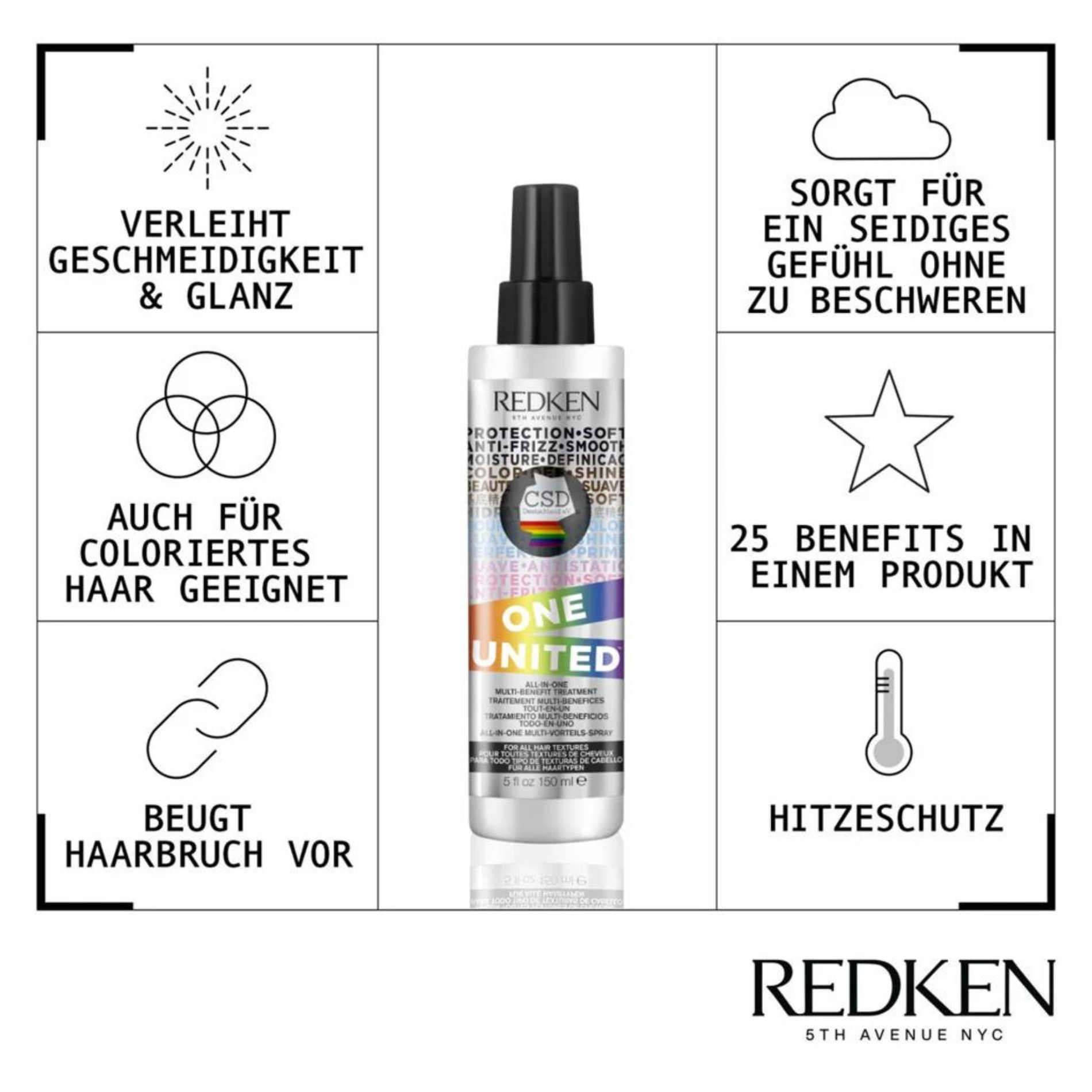 Redken One United Multi Treatment Spray 150 ml Pride