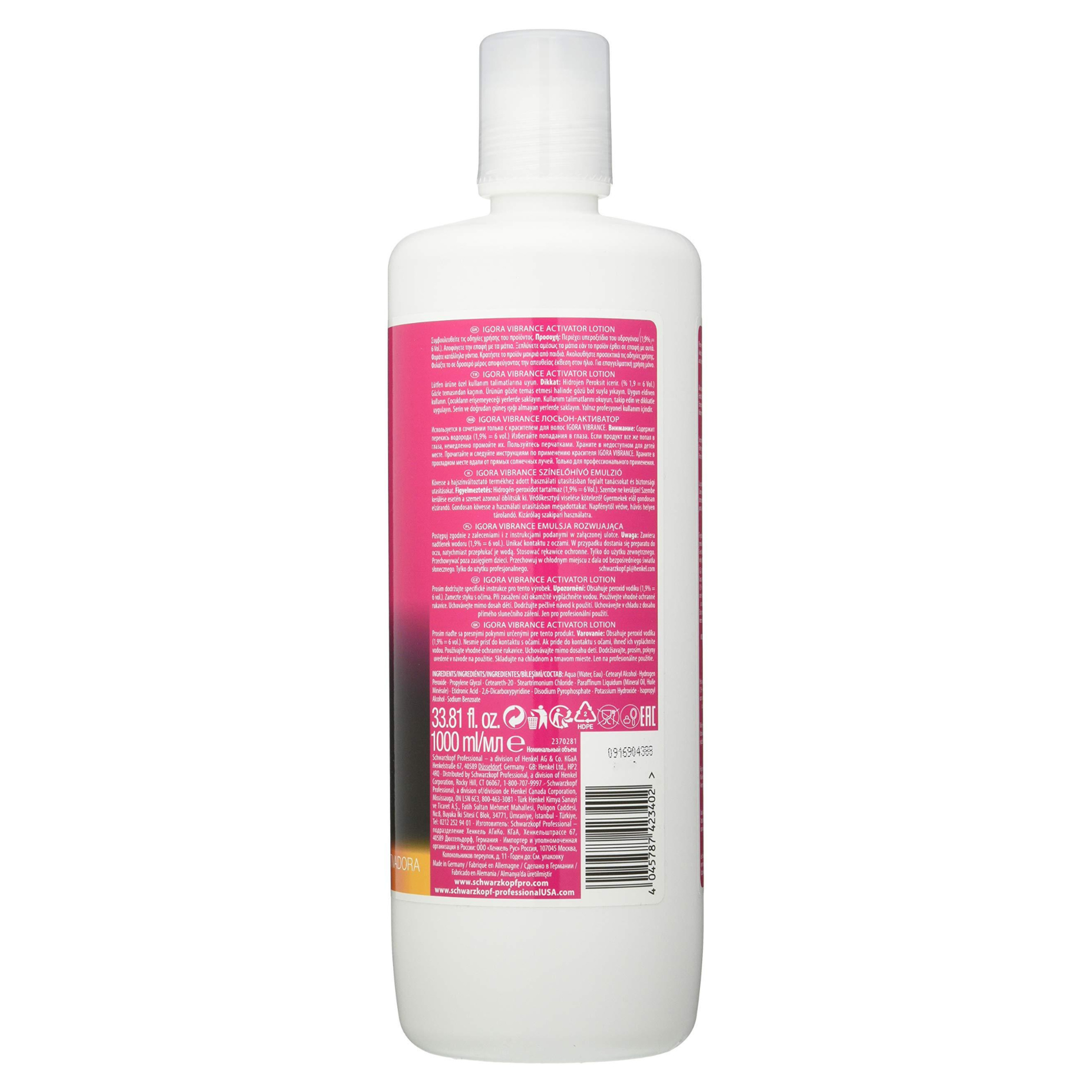 CT-11100_Schwarzkopf Professional IGORA VIBRANCE Aktivator-Lotion- 1.9% 6Vol. 1000 ml