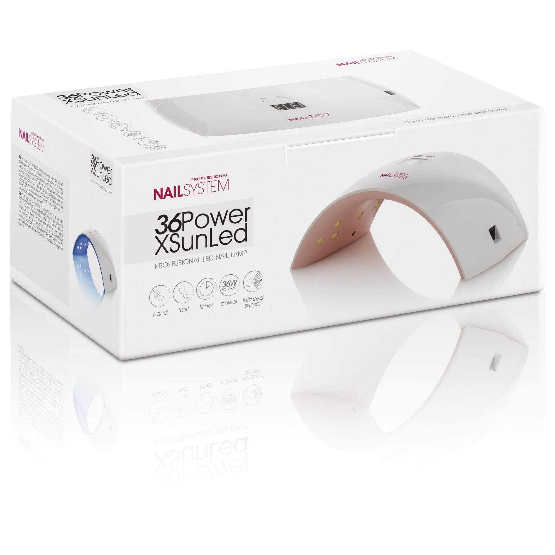 CT-14729_XanitaliaPro 36 POWER X SUN LED Nageltrockner für Gele
