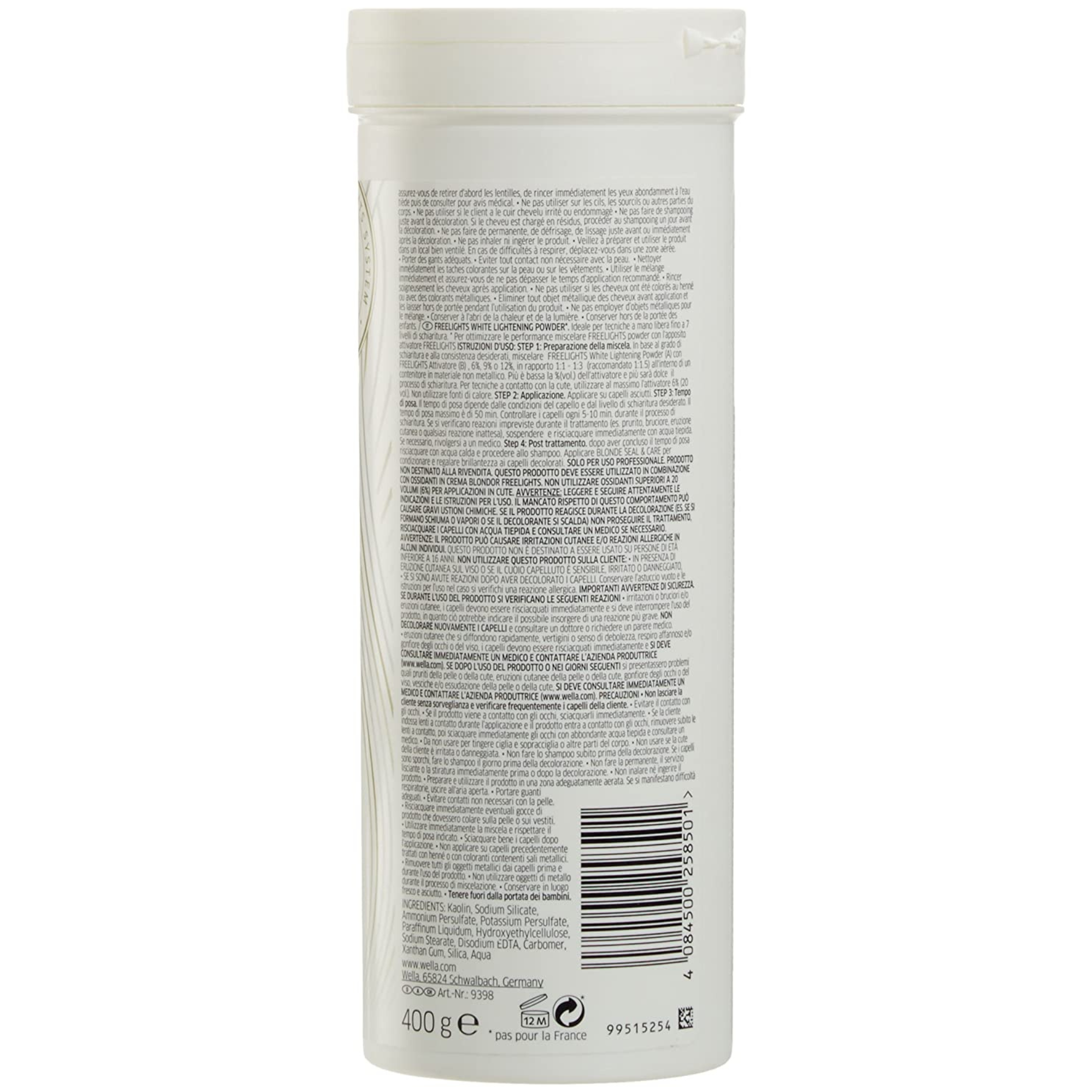 CT-10108_WELLA Professionals BLONDOR Freelights White Powder - 400g