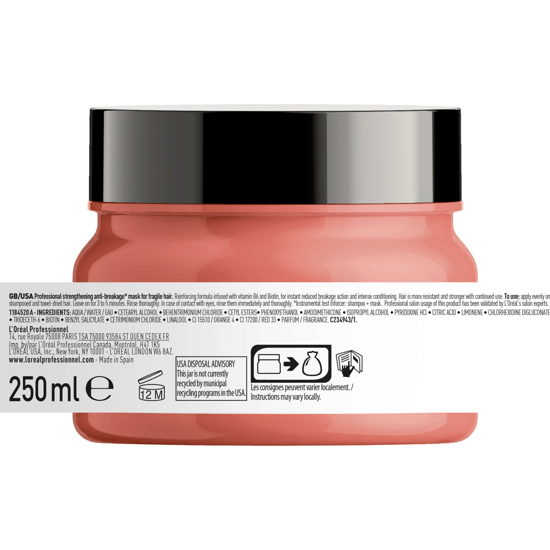 CT-14225_L'Oréal Professionnel Serie Expert Inforcer Maske 250ml back
