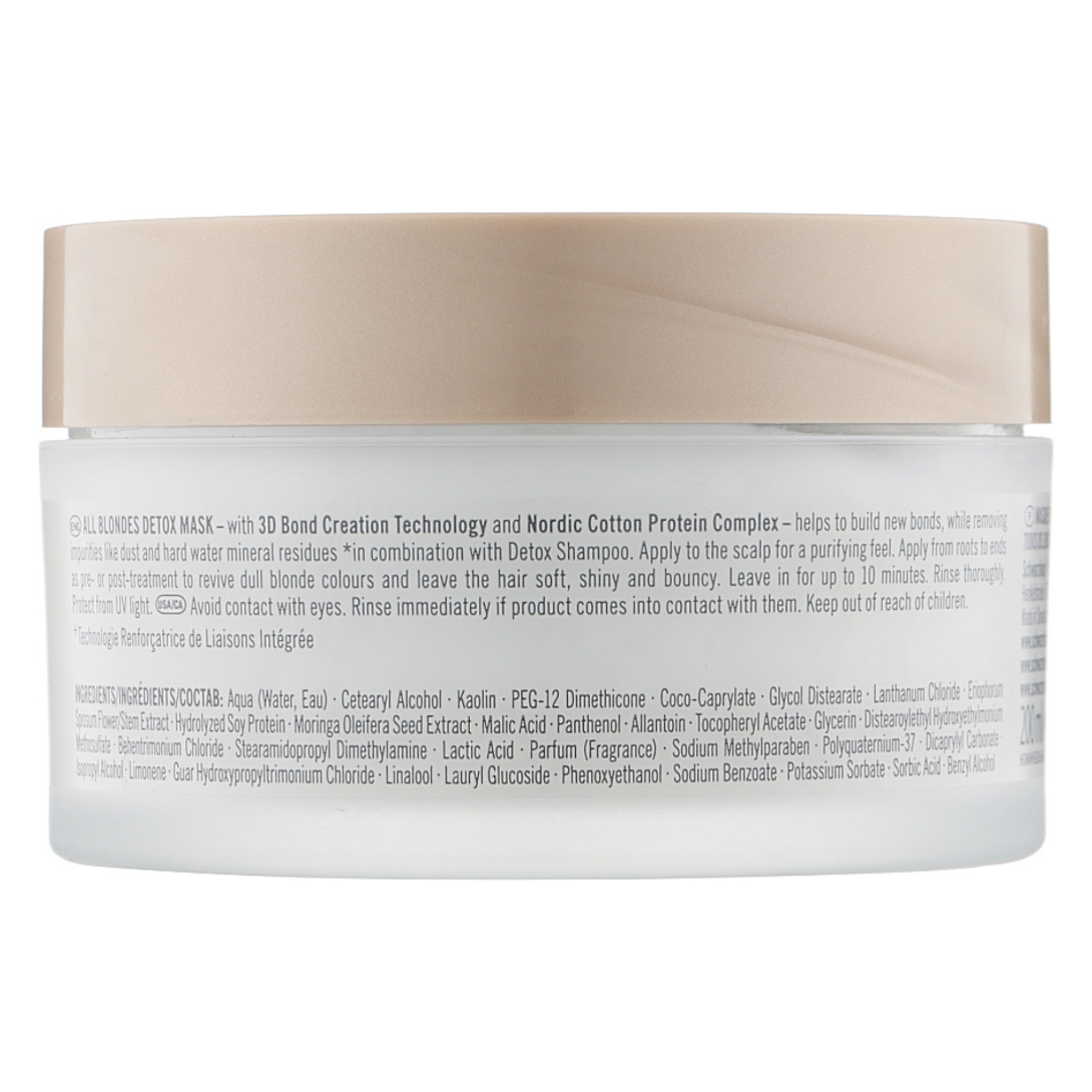 CT-12675_Schwarzkopf Professional BLONDME ALL BLONDES Detox Mask- 200ml