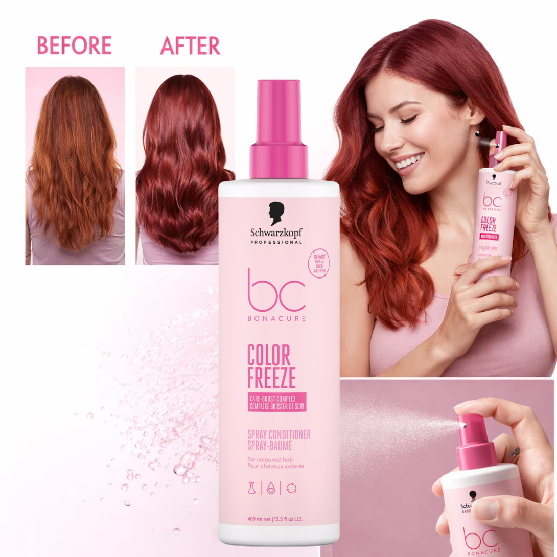 Schwarzkopf Professional BC Bonacure Color Freeze Spray Conditioner Care-Boost Complex