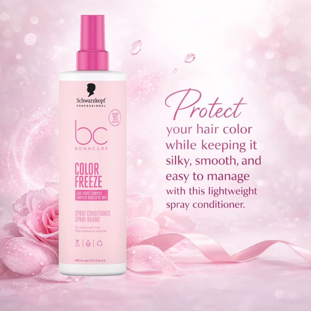 Schwarzkopf Professional BC Bonacure Color Freeze Spray Conditioner Care-Boost Complex