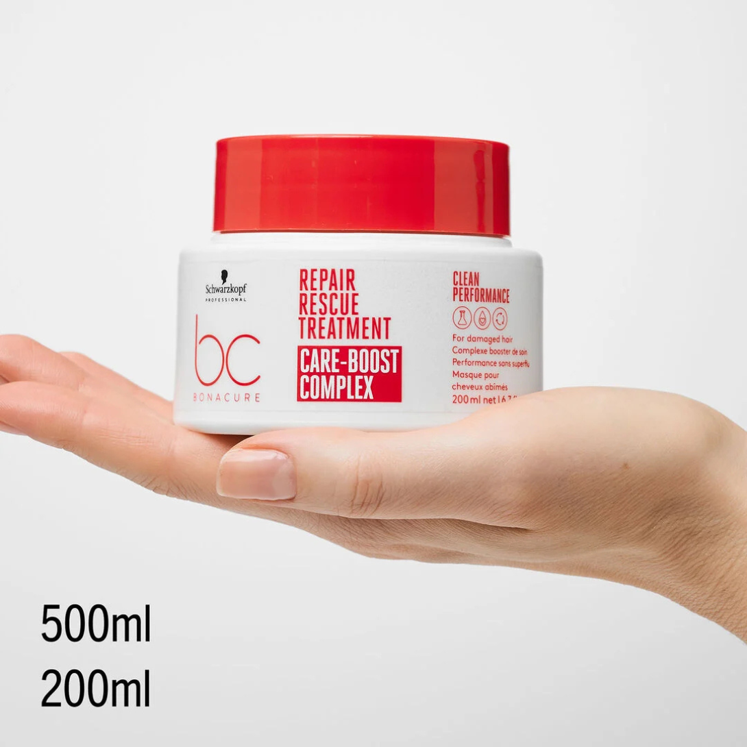 Schwarzkopf Professional Bonacure Repair Rescue Treatment Care Boost Complex