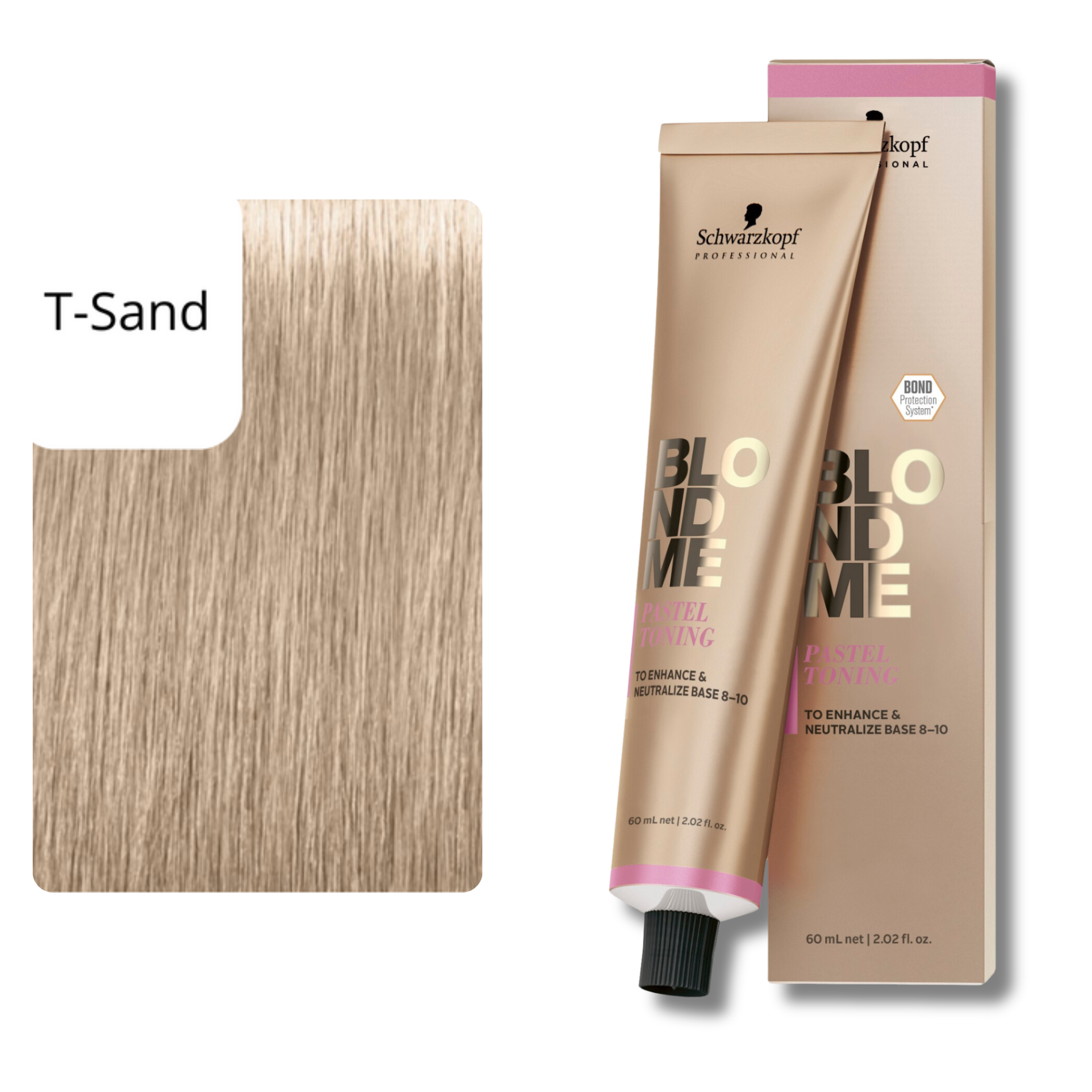 CT-12366.3_Schwarzkopf Professional BLONDME BOND ENFORCING Pastel Toning Haarfarbe - T-Sand