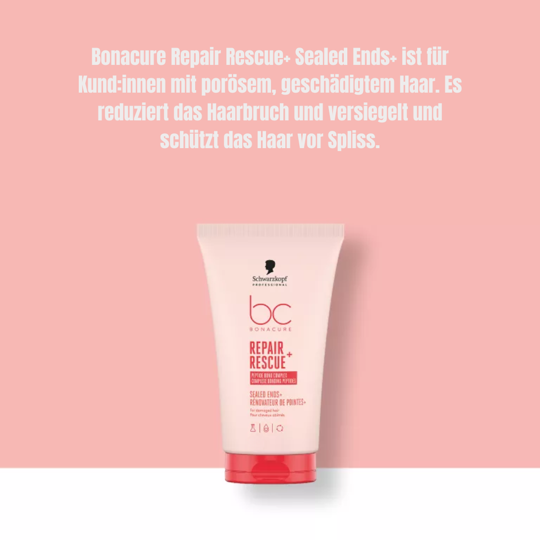 Schwarzkopf Professional Bc Bonacure Repair Rescue+ Sealed Ends+