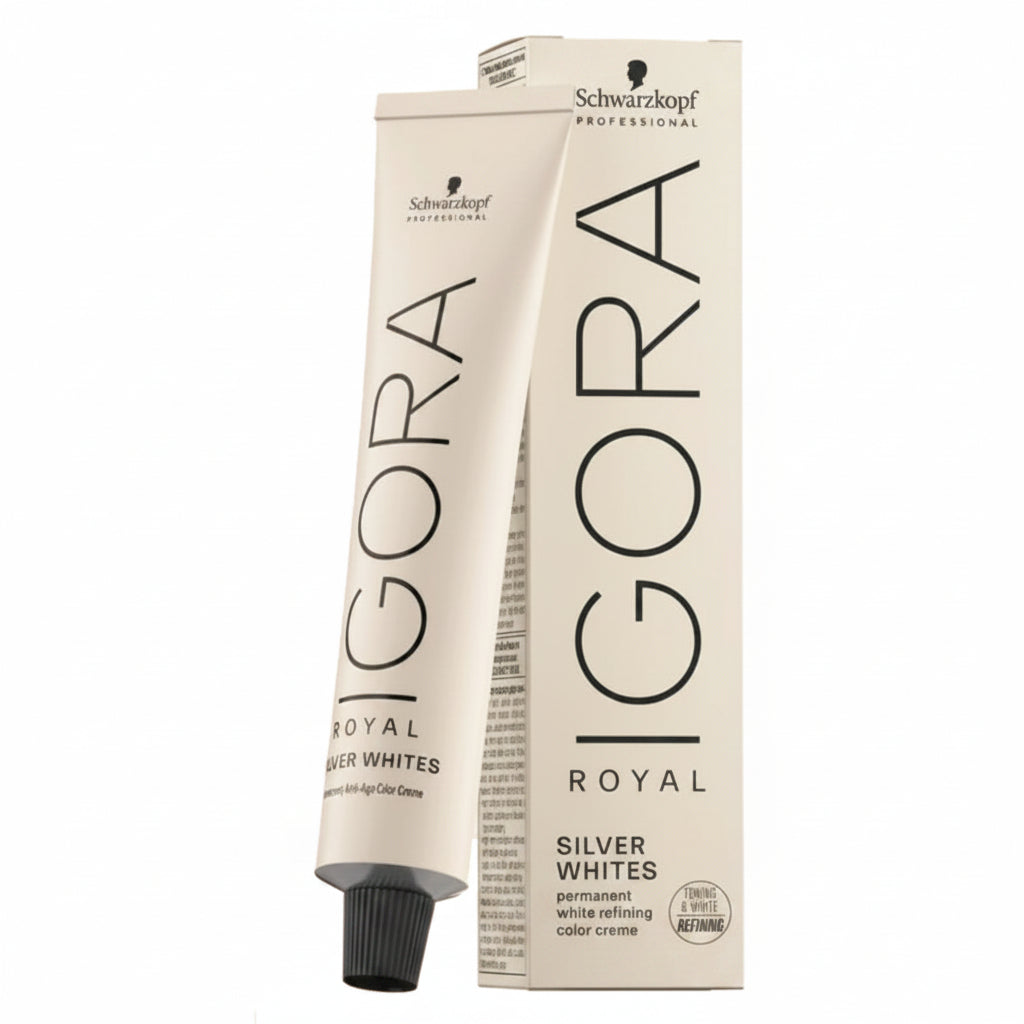 Schwarzkopf Professional IGORA ROYAL Silverwhites Permanent White Refining - 60 ml