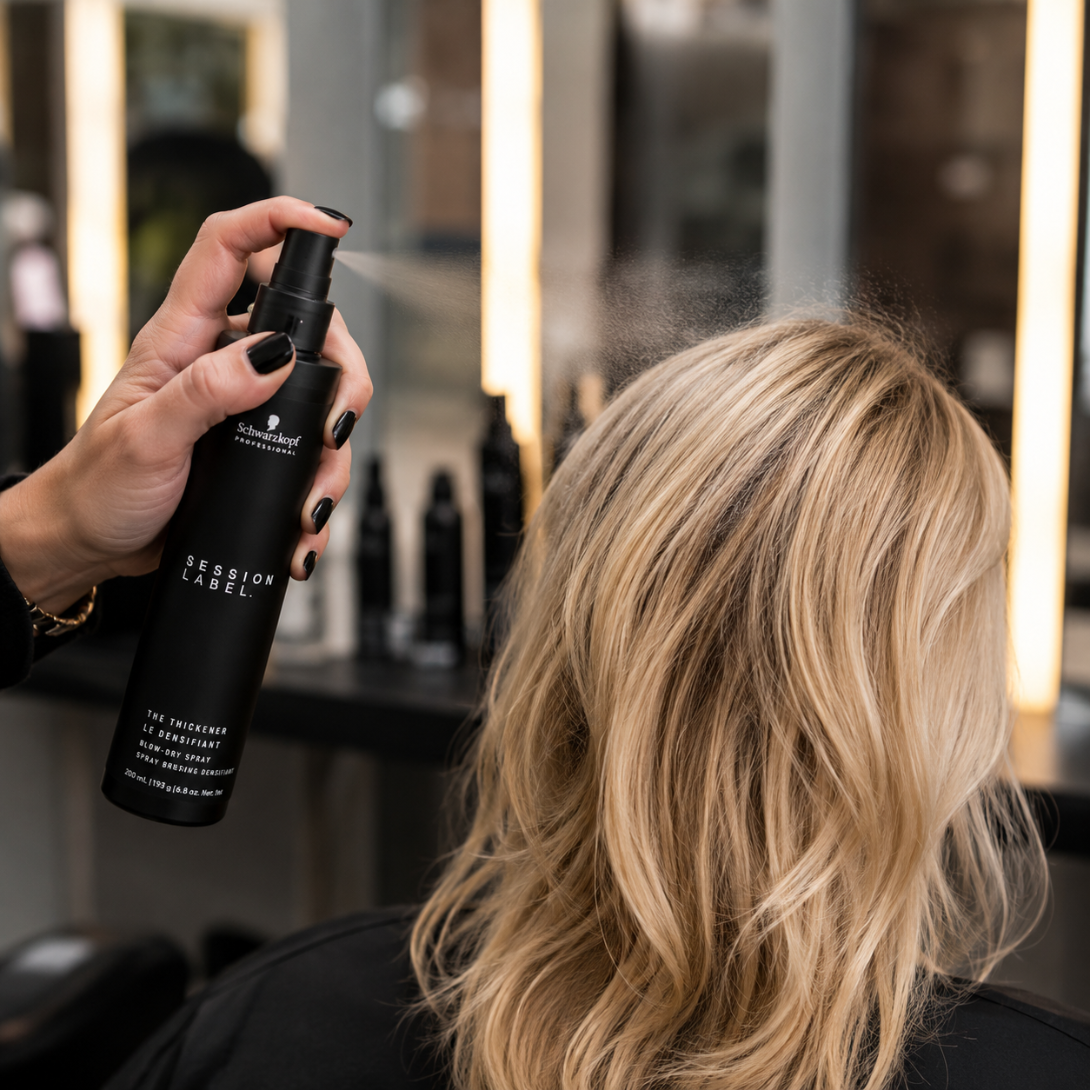 Schwarzkopf Professional SESSION LABEL The Thickener Blow Dry Spray