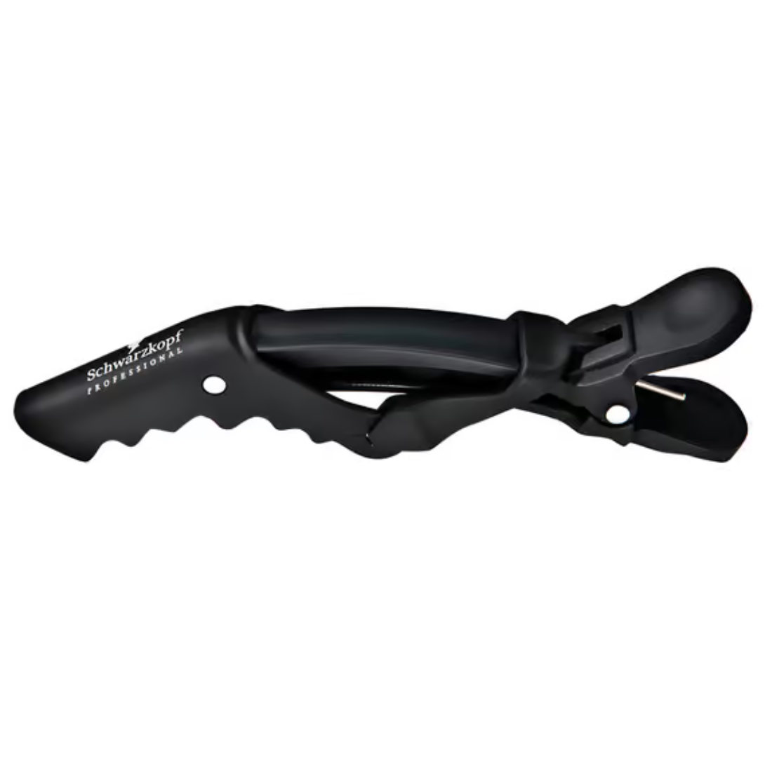 Pinces Grip Durables Schwarzkopf Professional Noires (Lot de 10)