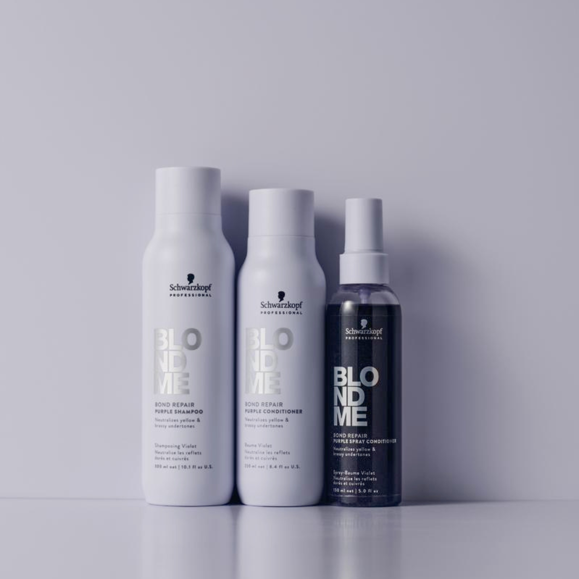 Schwarzkopf Professional BLONDME Bond Repair Lila Conditioner - 250 ml