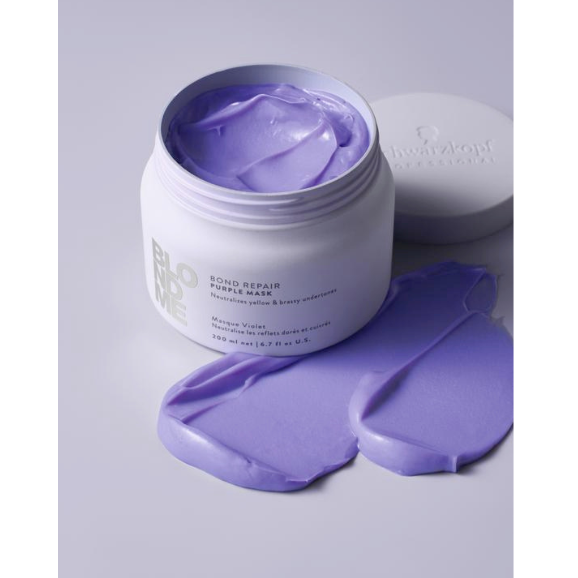 Schwarzkopf Professional BLONDME Bond Repair Lila Mask