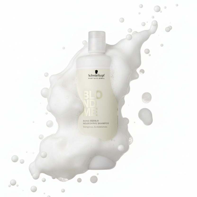 Schwarzkopf Professional BLONDME Bond Repair Pflegendes Shampoo - 1000 ml