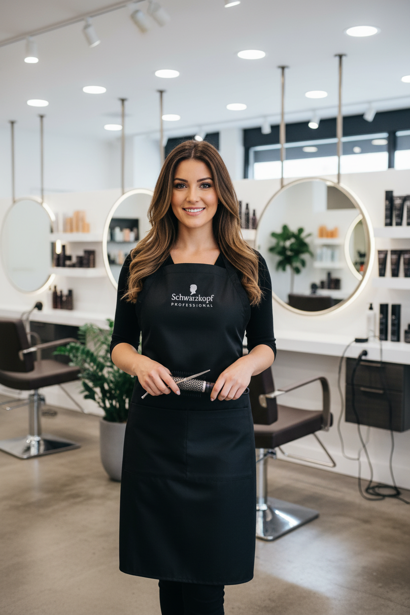 CT-13383_Schwarzkopf Professional Färbeschürze Nachhaltig
