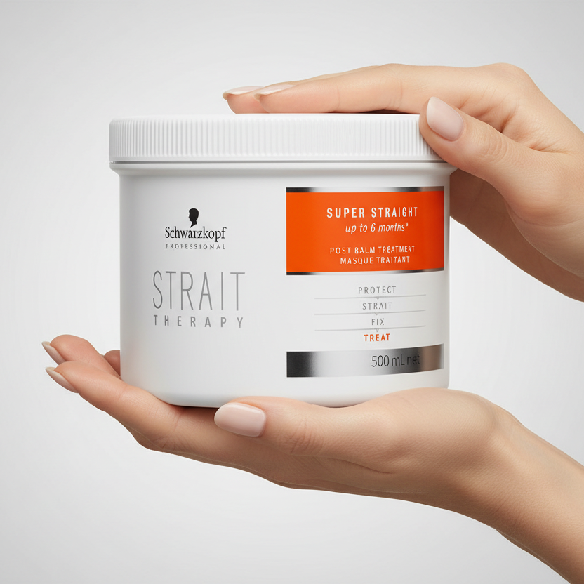 CT-15664_Schwarzkopf Professional STRAIT THERAPY Post Balm Kur - 500 ml