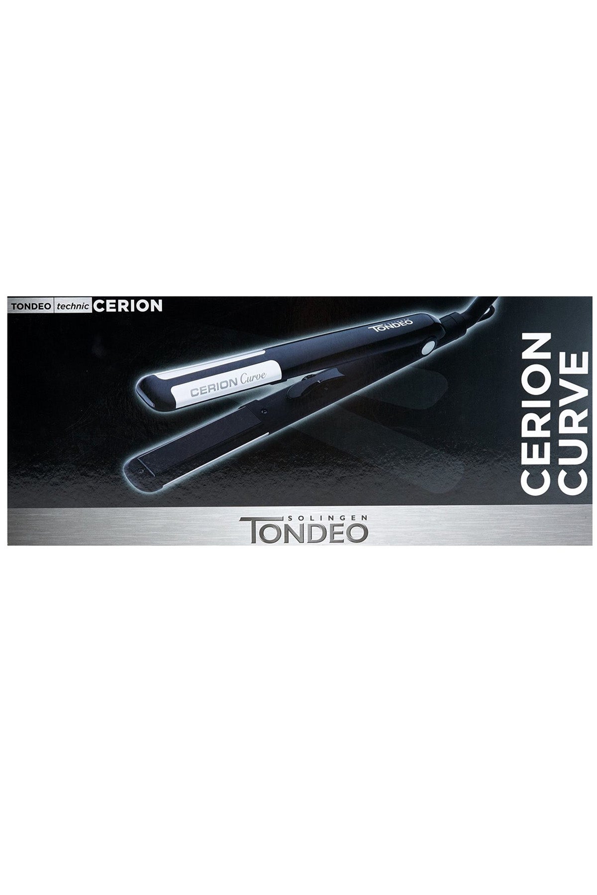 CT-11001_Tondeo Cerion Premium Curve schwarz Glätteisen (Haarglätter)