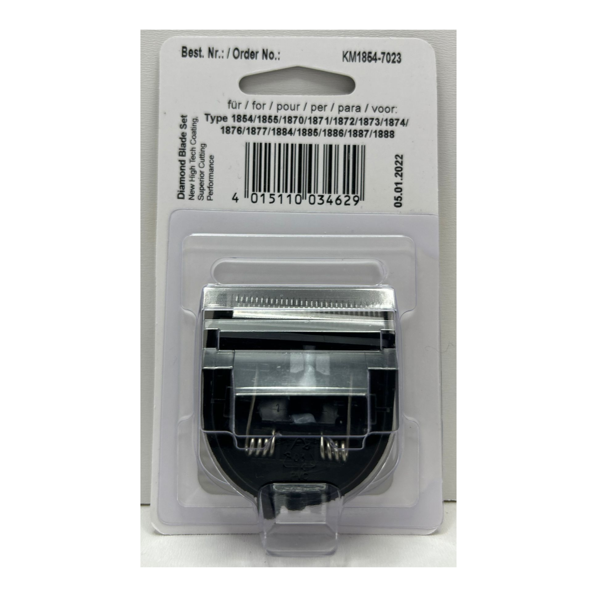 CT-10738_Wahl / Moser / Ermila Diamant-Blade Scherkopf - 0,7 - 3,0 mm