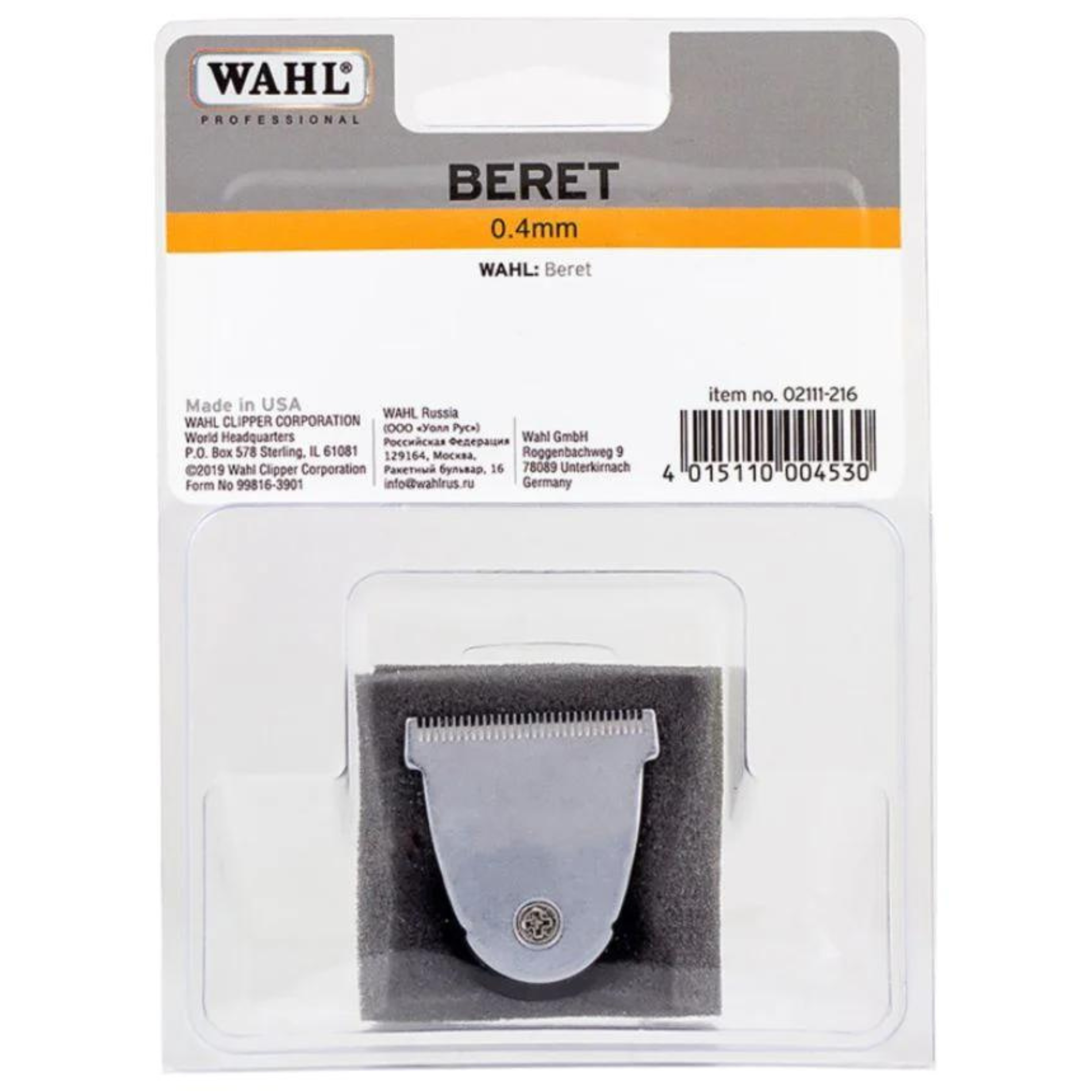 CT-15133_Wahl Beret Schneidsatz Scherkopf - 0,4 mm