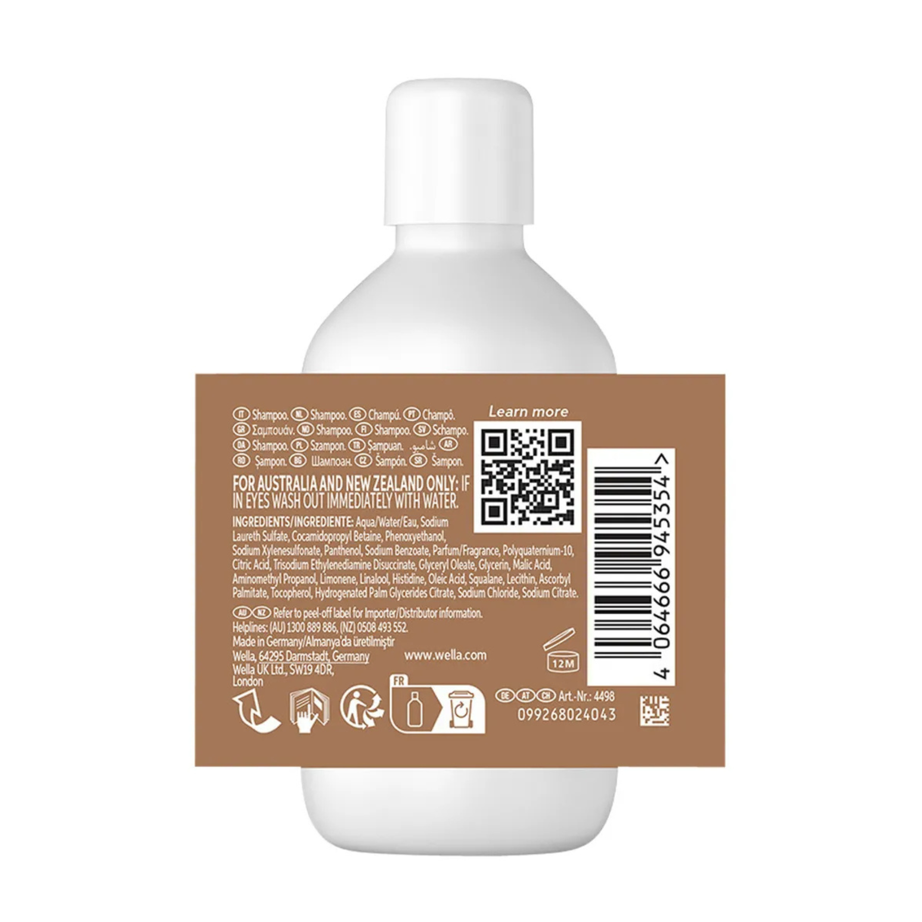 CT-17722_Wella Professional Ultimate Smooth Shampoo 100 ml