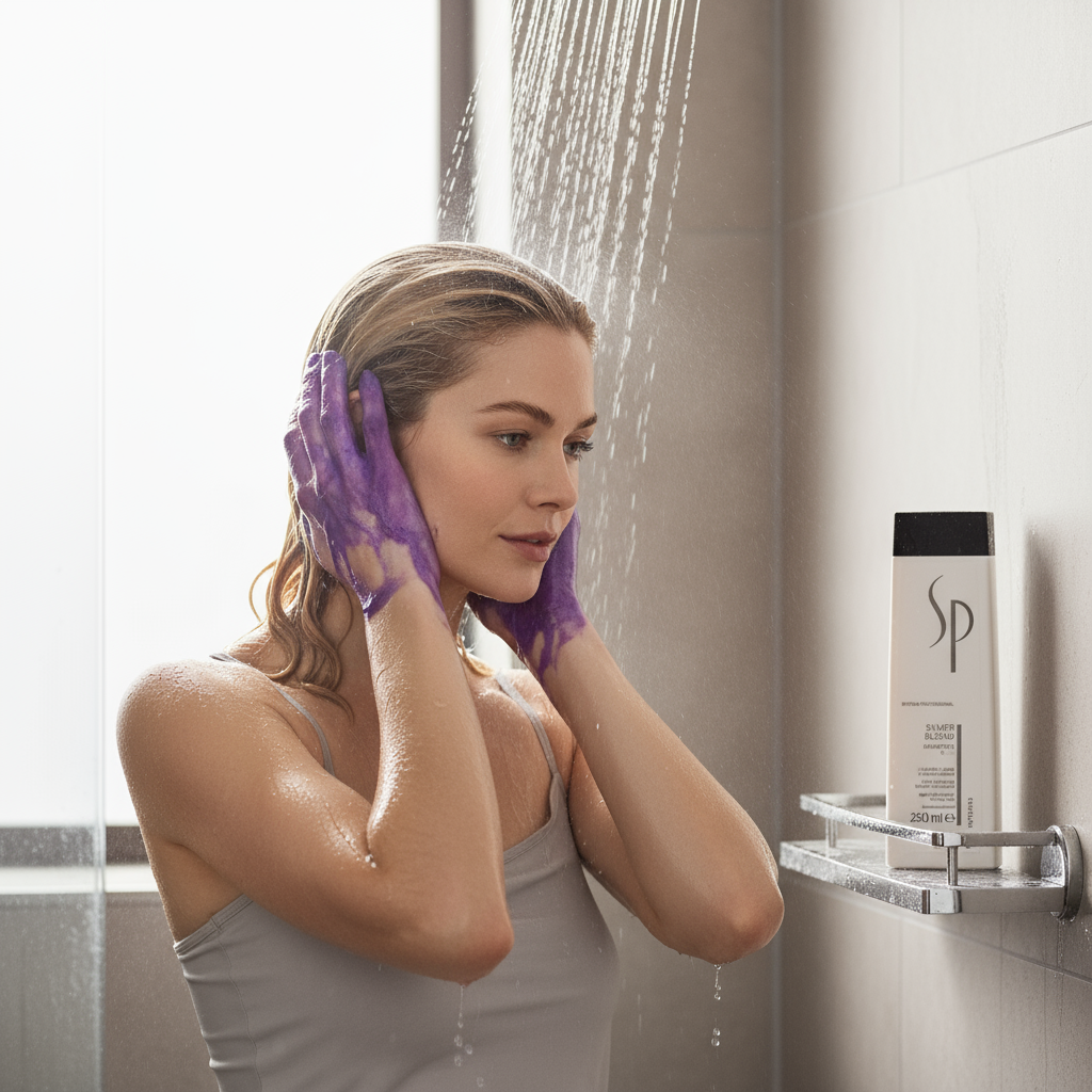 Wella SP Silver Blond Shampoo - 250 ml
