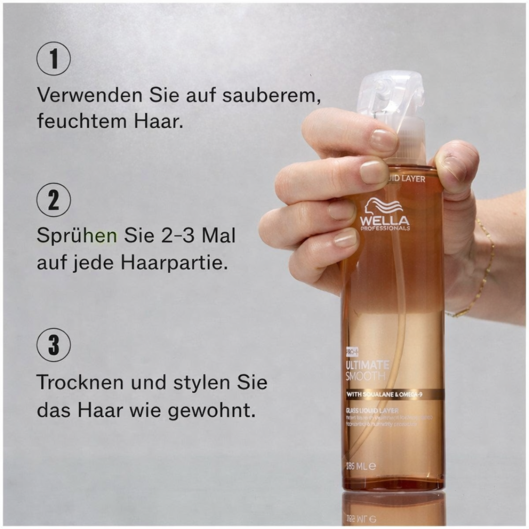 CT-18308_Wella Ultimate Smooth Glass Liquid Haarserum - 185 ml
