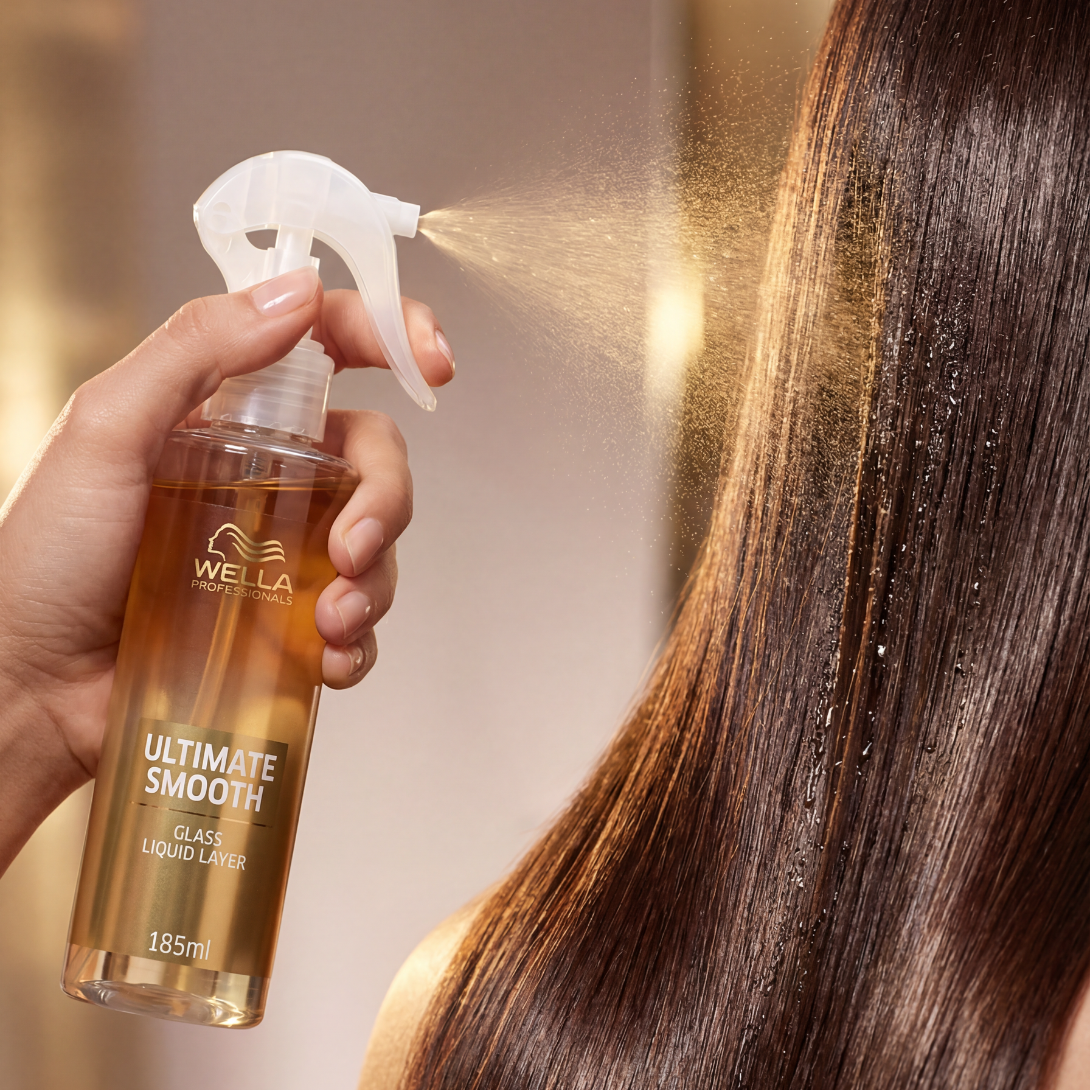 CT-18308_Wella Ultimate Smooth Glass Liquid Haarserum - 185 ml