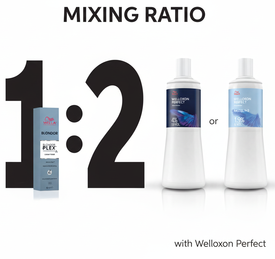 Wella BlondorPlex Cream Tone - 60 ml > /36 - Crystal Vanilla