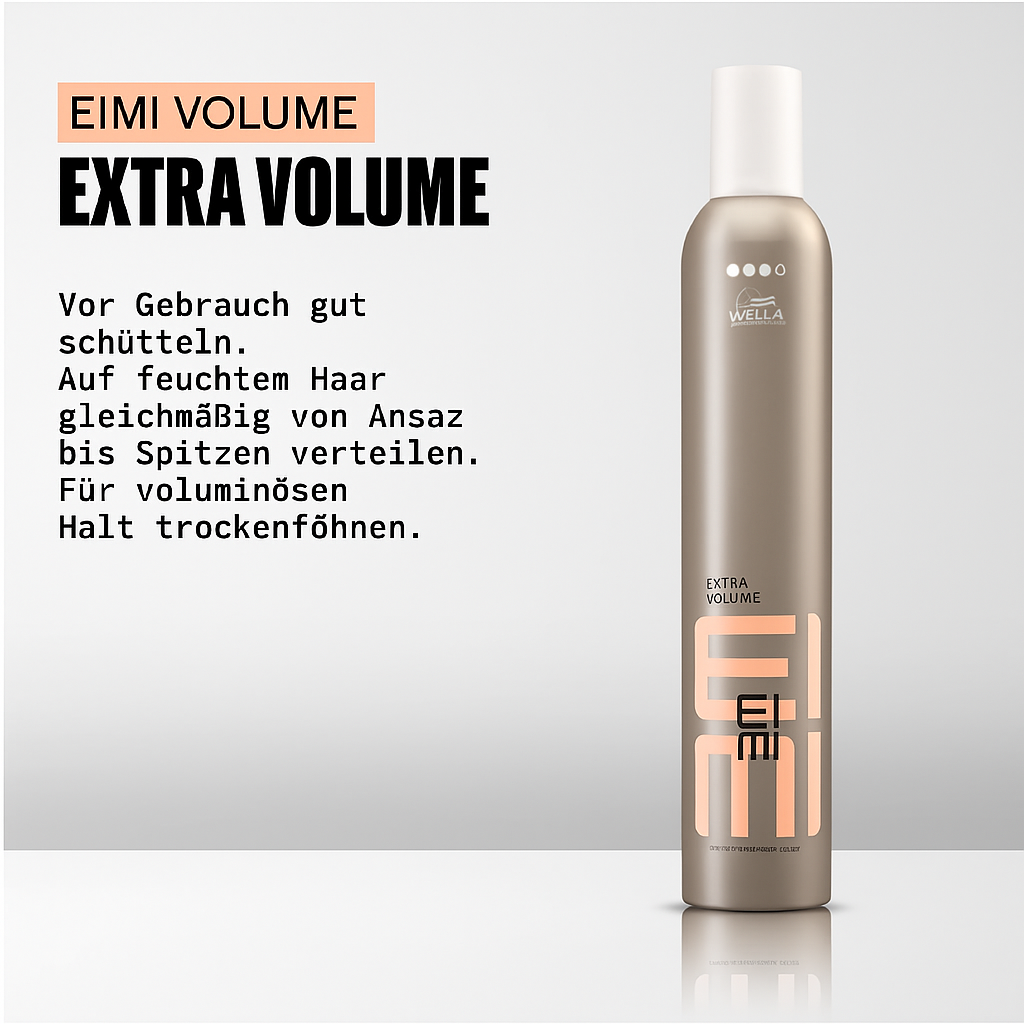 Wella Eimi Extra Volume Strong Hold Mousse