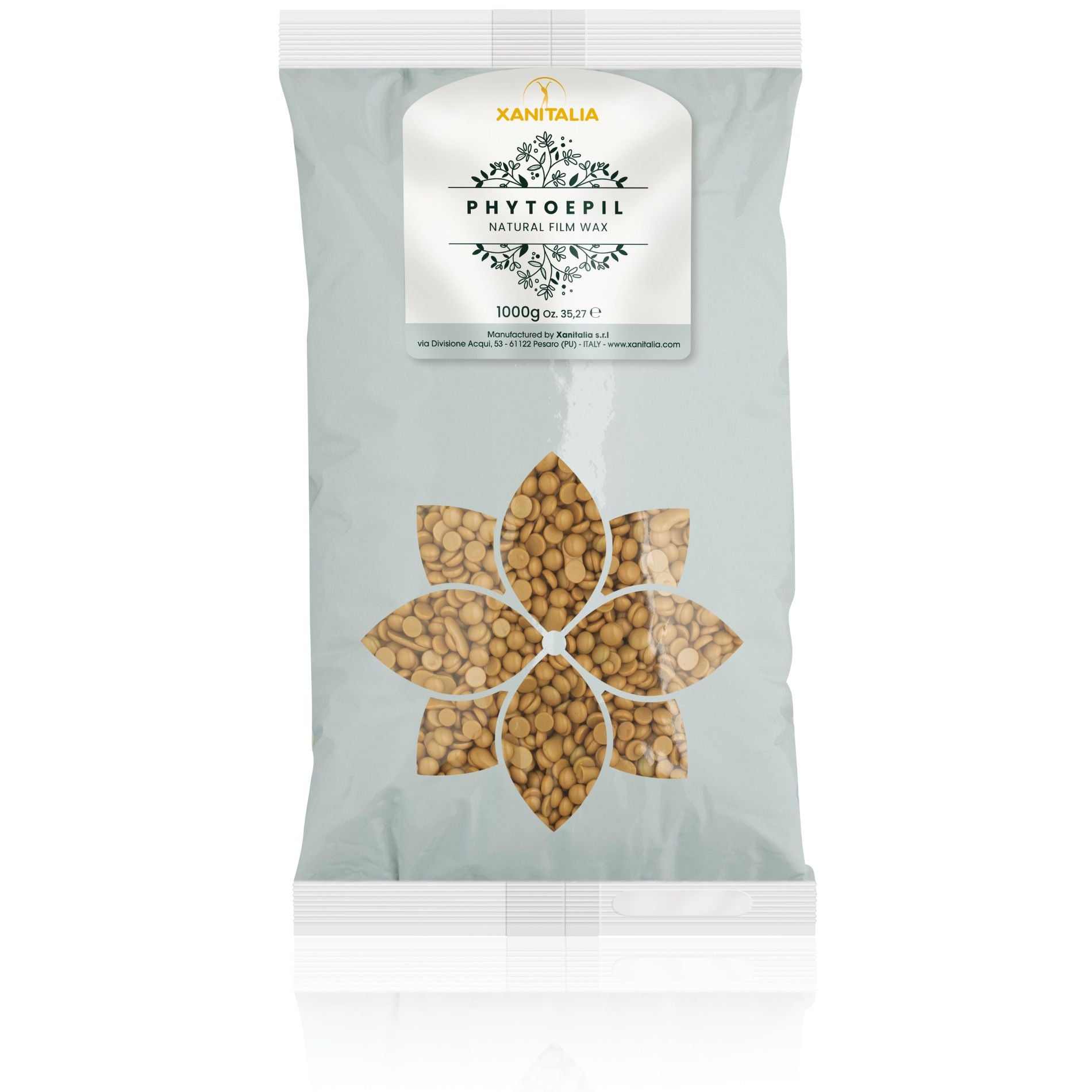 CT-14802_XANITALIAPRO PHYTO EPIL NATURAL FILM WAX LIQUORICE 1000g