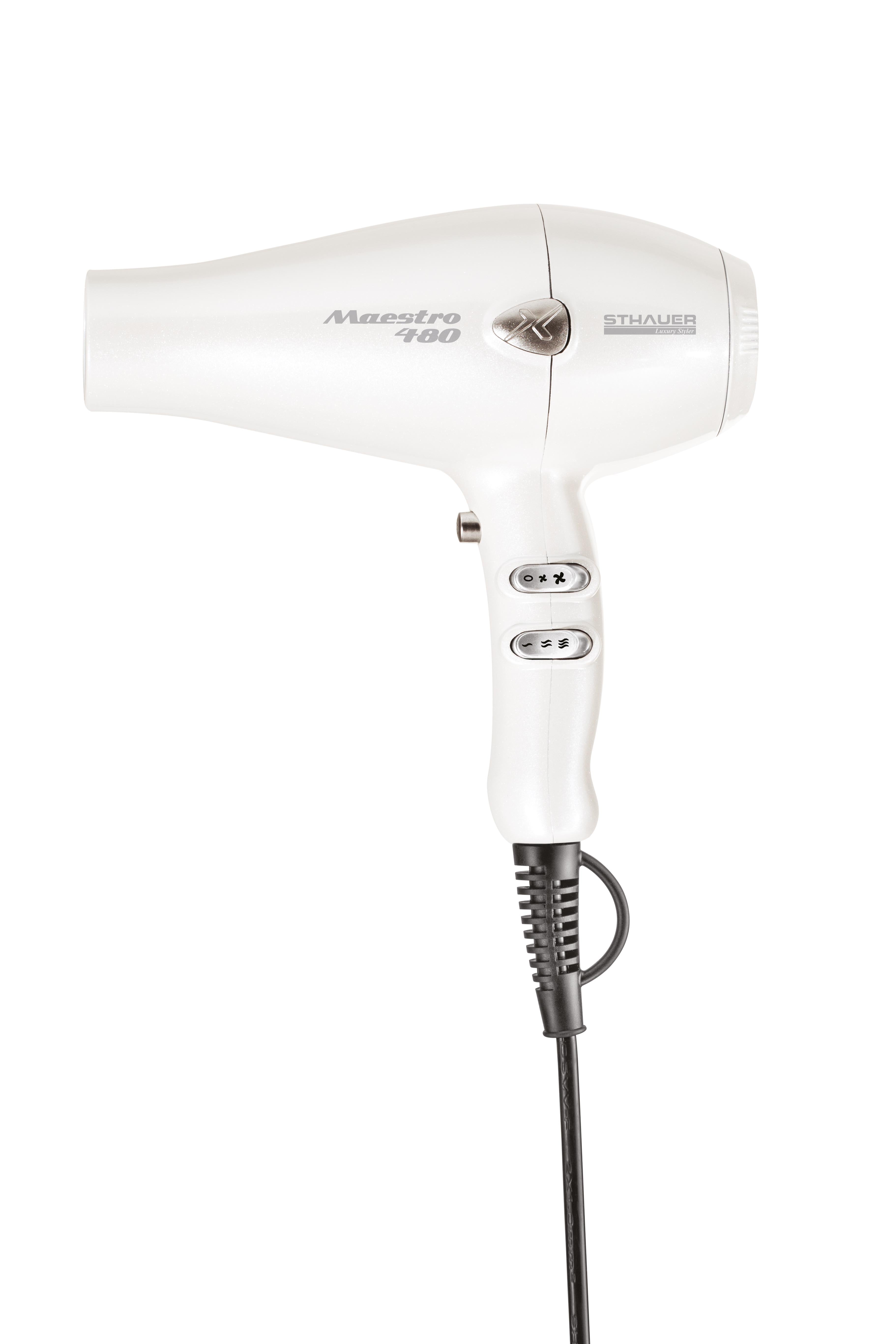 CT-14864_Xanitalia Professioneller Haartrockner Maestro 480 White Platinium