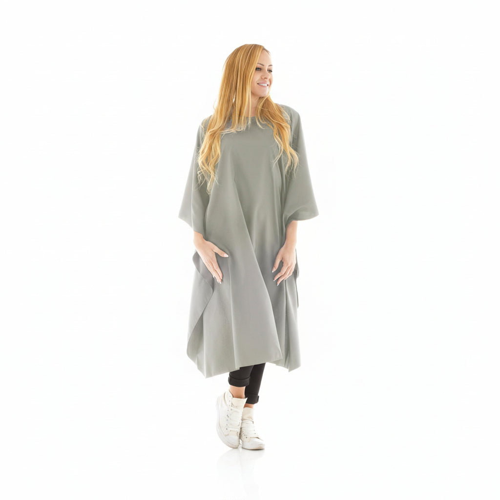 CT-14911.1_XanitaliaPro COMFORT PRO Haarschneideumhang - Grey