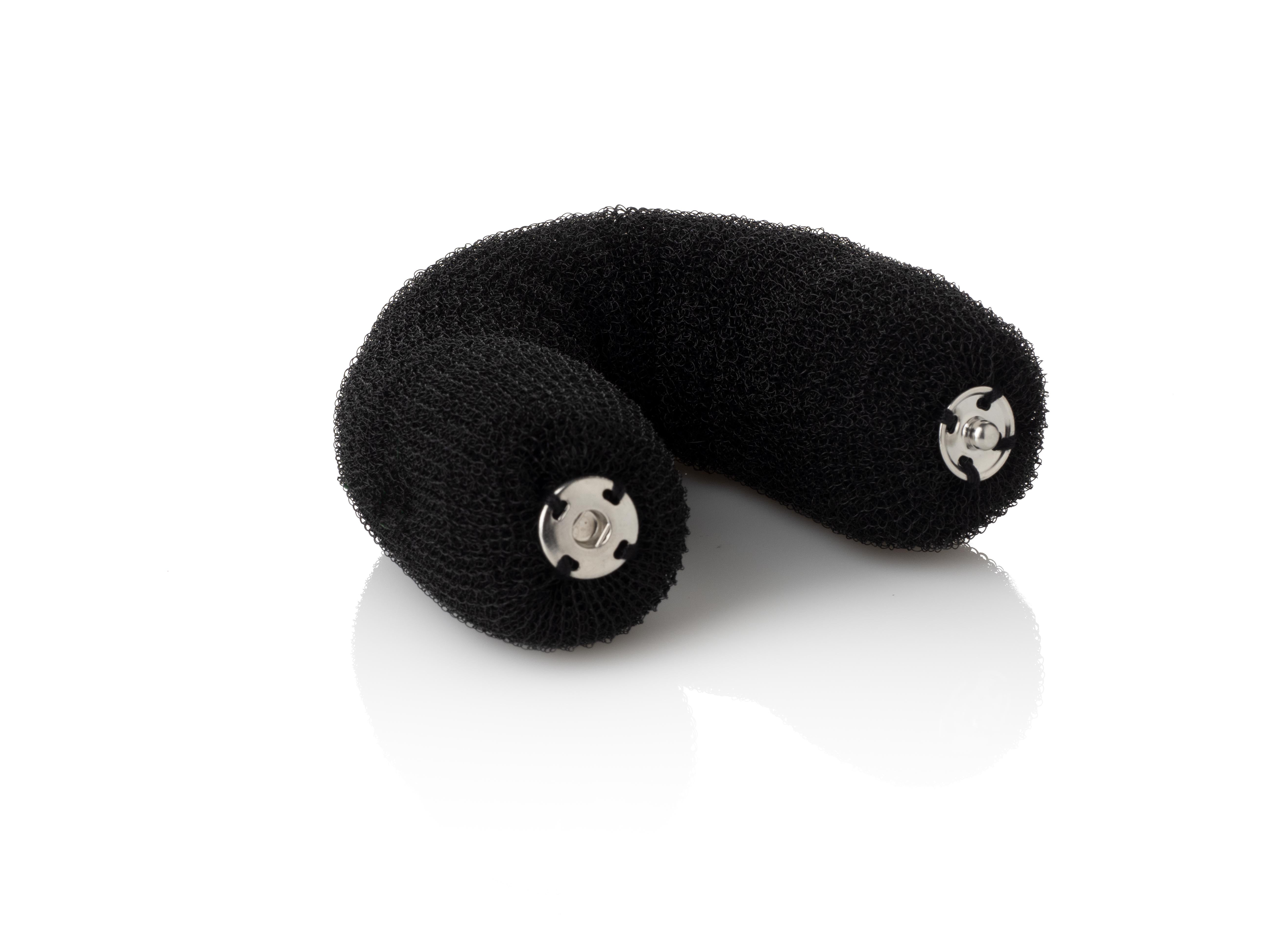 CT-15431.1_XanitaliaPro Duttkissen Mit Knopf - 200 mm > Schwarz