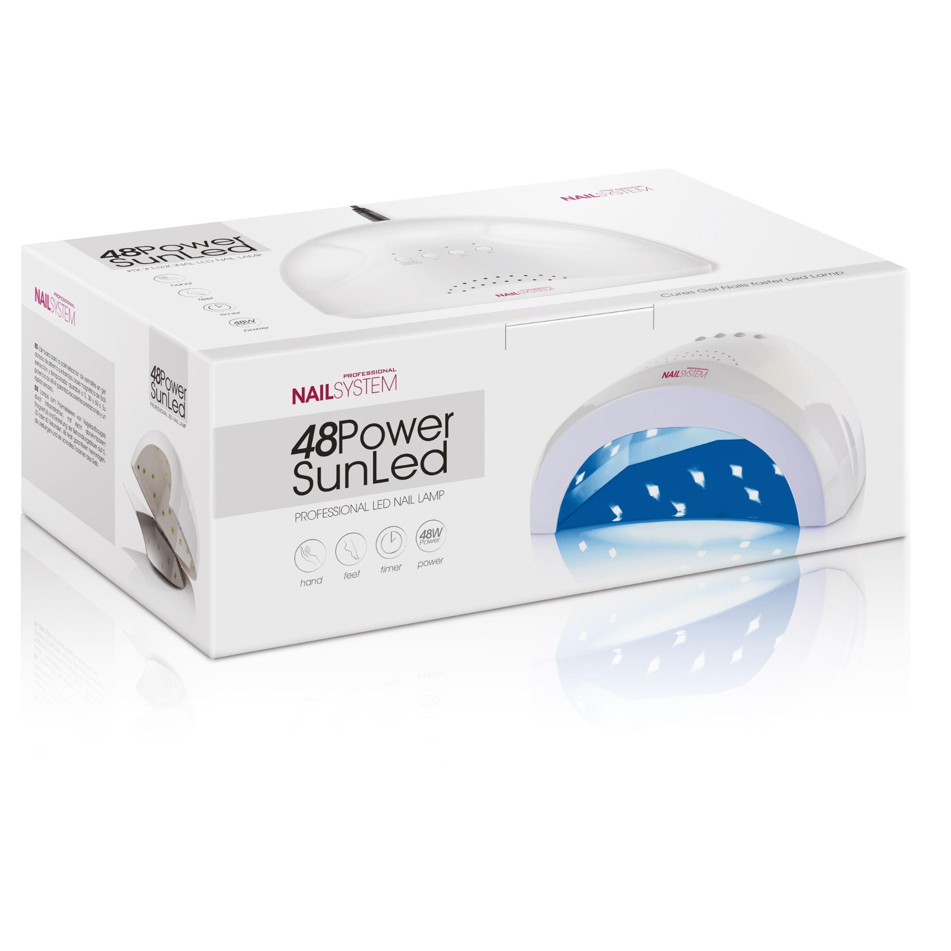 CT-14727_XanitaliaPro 48 POWER SUN LED Nageltrockner für Gele