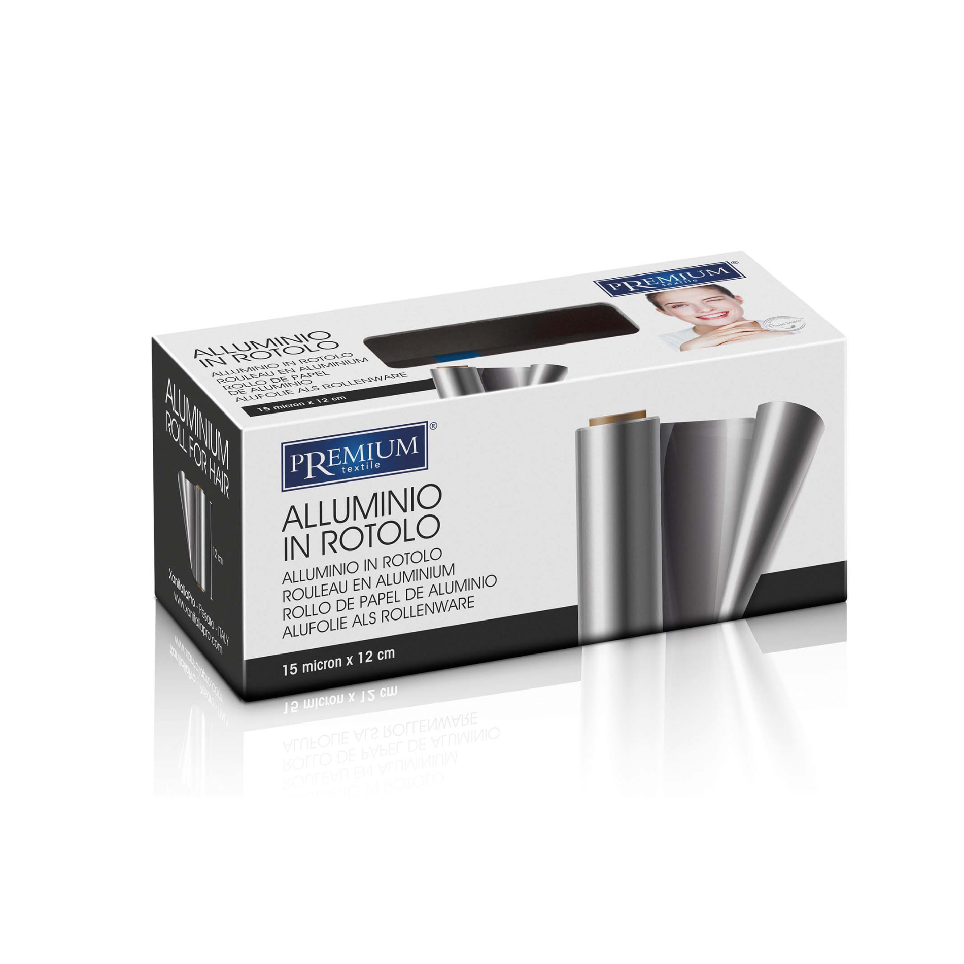 XanitaliaPro Aluminiumrolle 15 micron x 12 cm